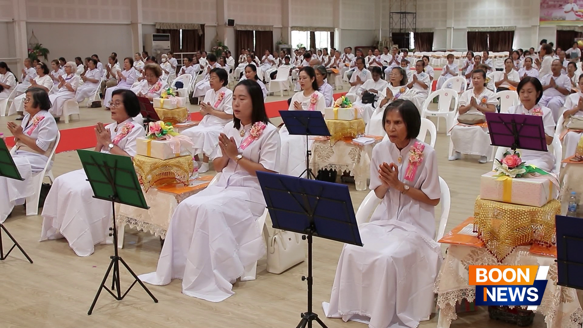 ศูนย์อบรมเยาวชนกาญจนบุรี จัดพิธีบุพเปตพลี เนื่องในวันพระใหญ่