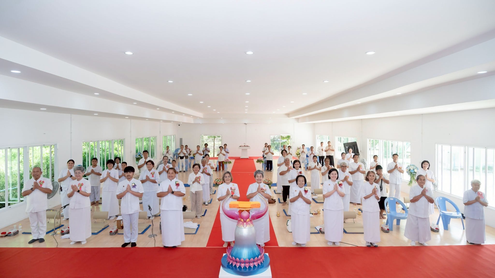 ธุดงคสถานชัยบาดาล จัดพิธีทอดผ้าป่าสามัคคี