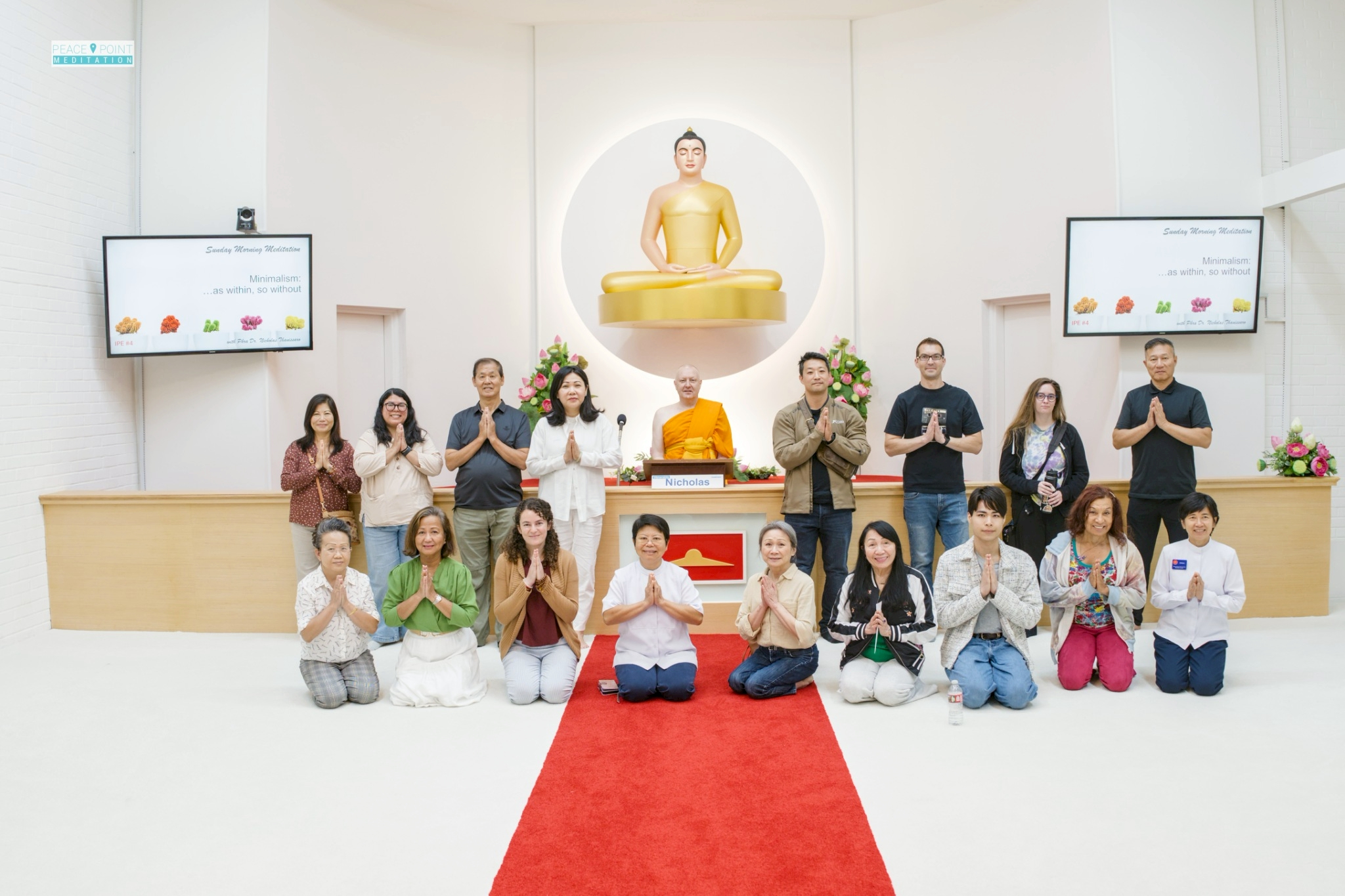 วัดพระธรรมกายแคลิฟอร์เนีย จัดกิจกรรมฝึกสมาธิให้กับชาวท้องถิ่น