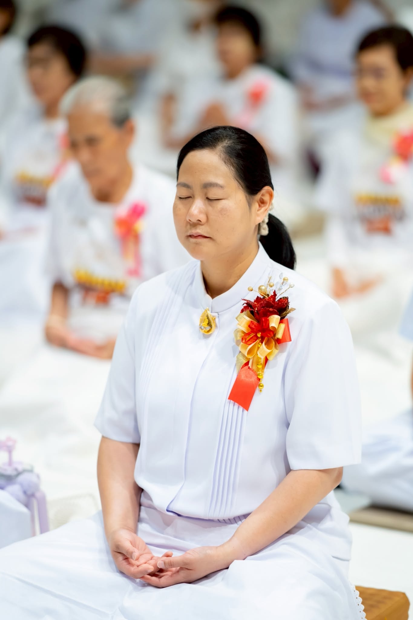 ศูนย์ปฏิบัติธรรมพระมงคลเทพมุนี จัดพิธีสักการะพระมงคลเทพมุนี (สด จนฺทสโร) และพิธีทอดผ้าป่าสถาปนาองค์พระเจดีย์ เพื่อสร้างสันติภาพโลก