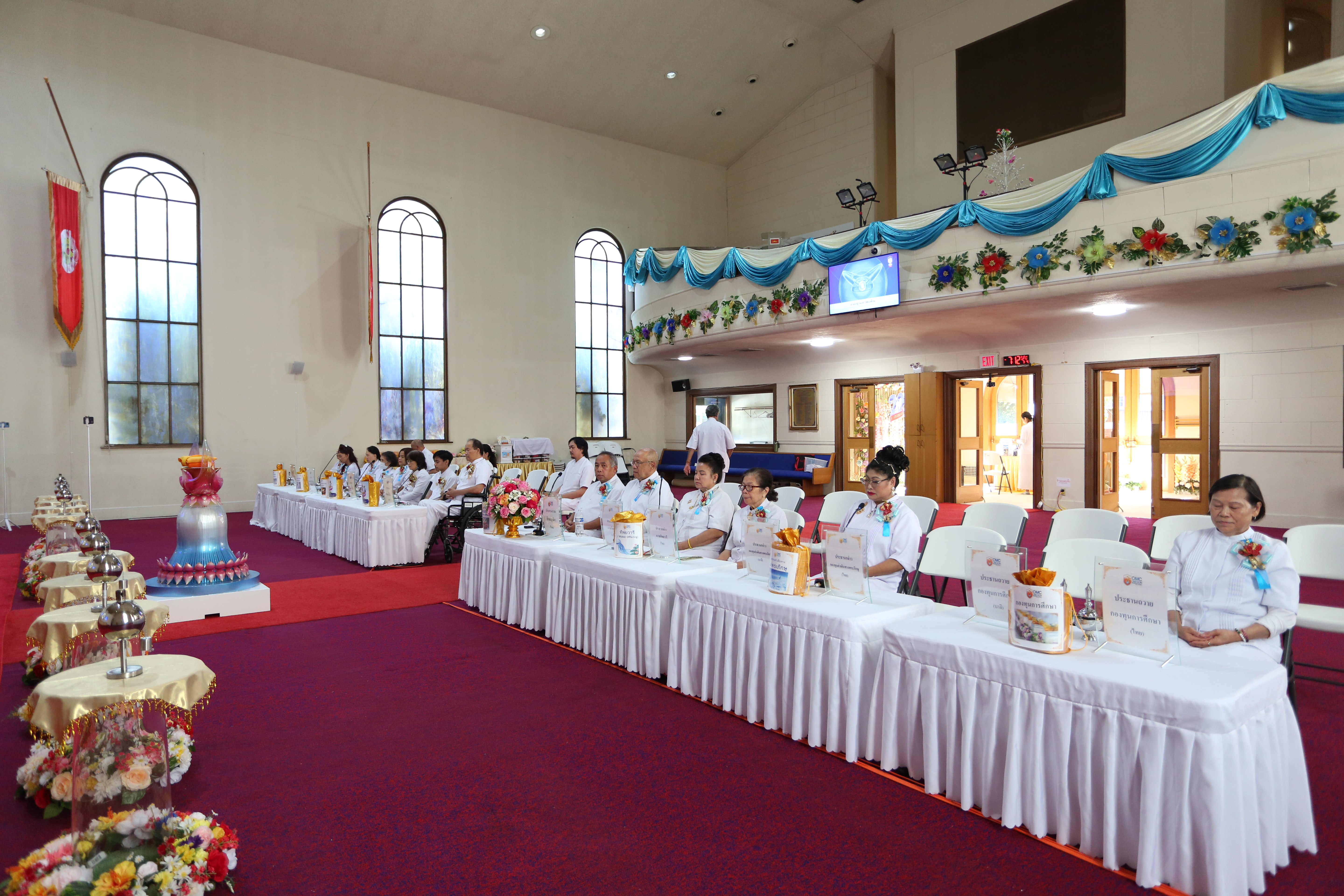 วัดพระธรรมกายออเรกอน จัดงานบุญบูชาข้าวพระ
