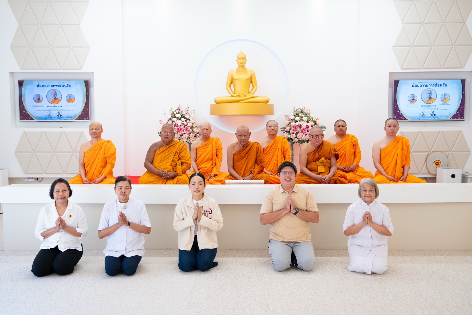ที่ปรึกษาเจ้าคณะภาค 1 เยี่ยมเยือนวัดพระธรรมกายสตอกโฮล์ม
