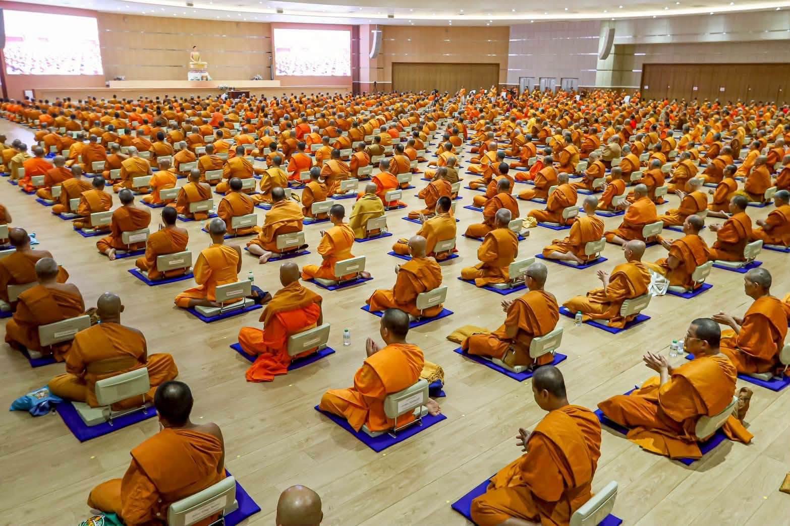 Meditation training for 1,195 senior monks across Thailand