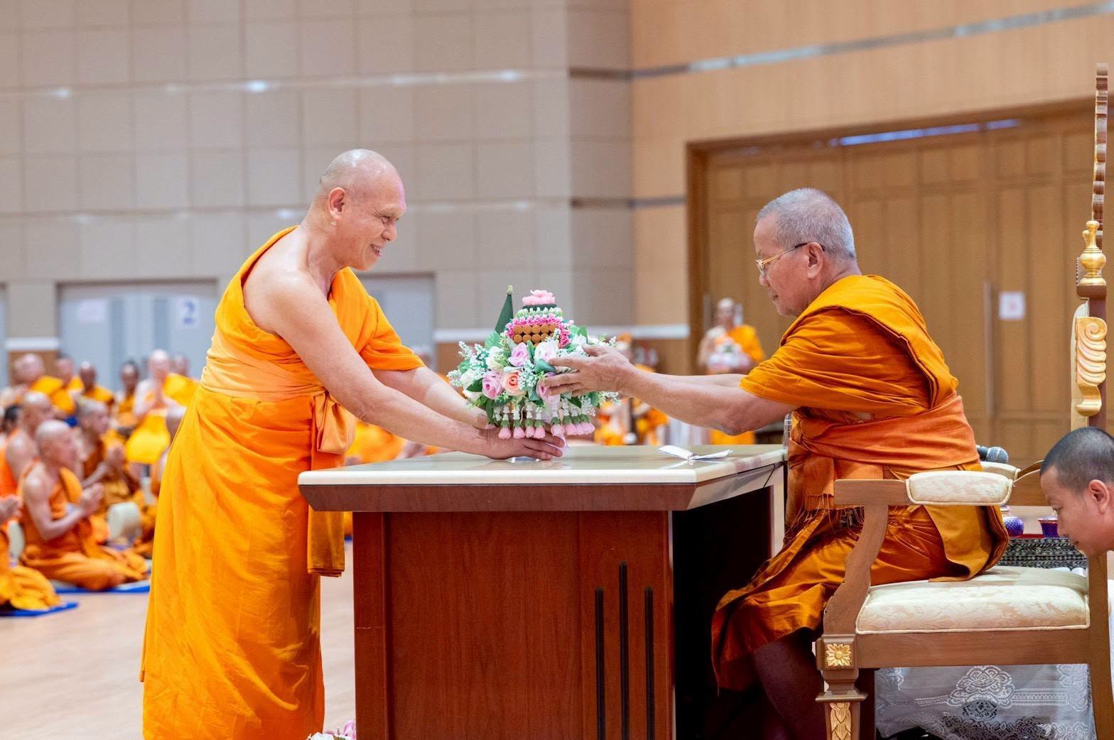 Meditation training for 1,195 senior monks across Thailand