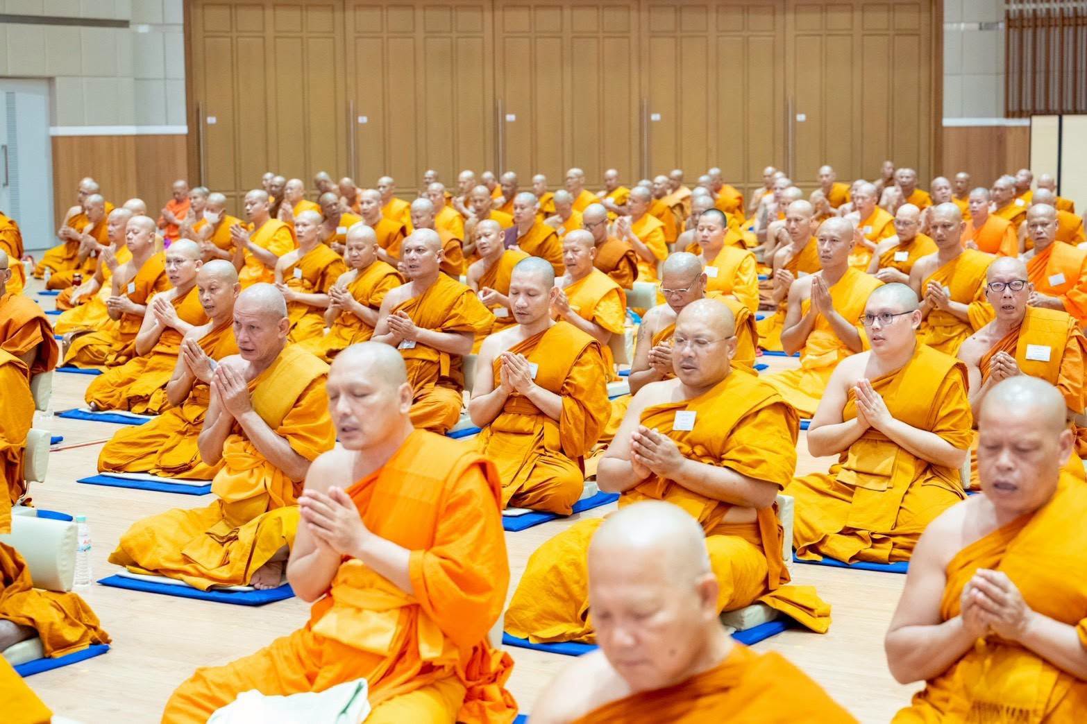 Meditation training for 1,195 senior monks across Thailand