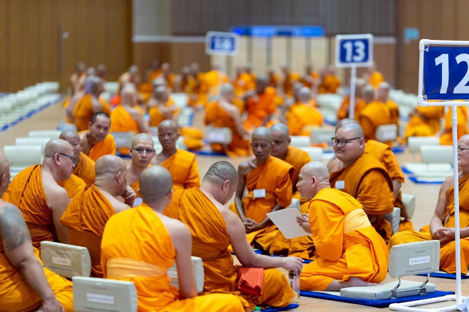 Meditation training for 1,195 senior monks across Thailand