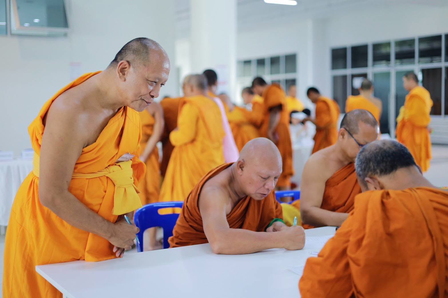 Meditation training for 1,195 senior monks across Thailand