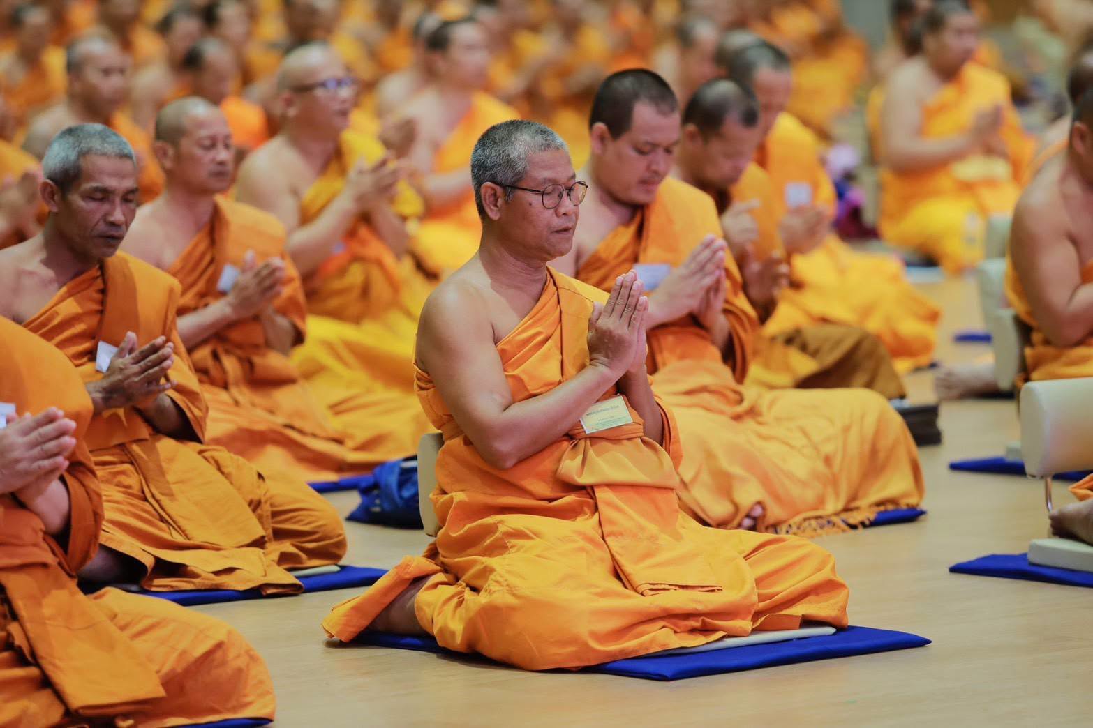 Meditation training for 1,195 senior monks across Thailand