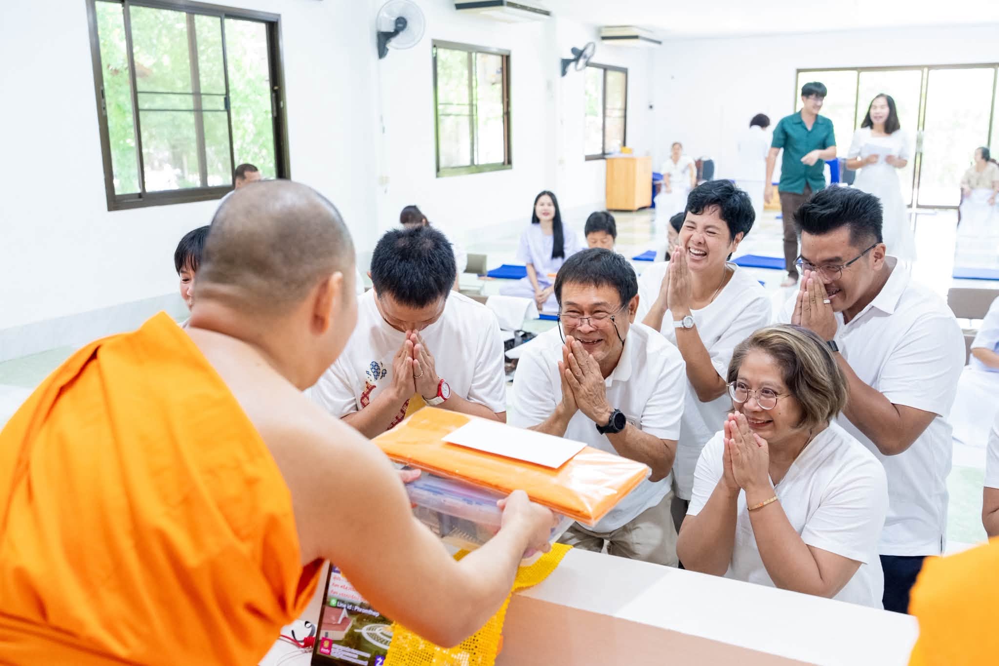 ศูนย์ปฏิบัติธรรมสุราษฎร์ธานี จัดงานบุญบูชาข้าวพระ