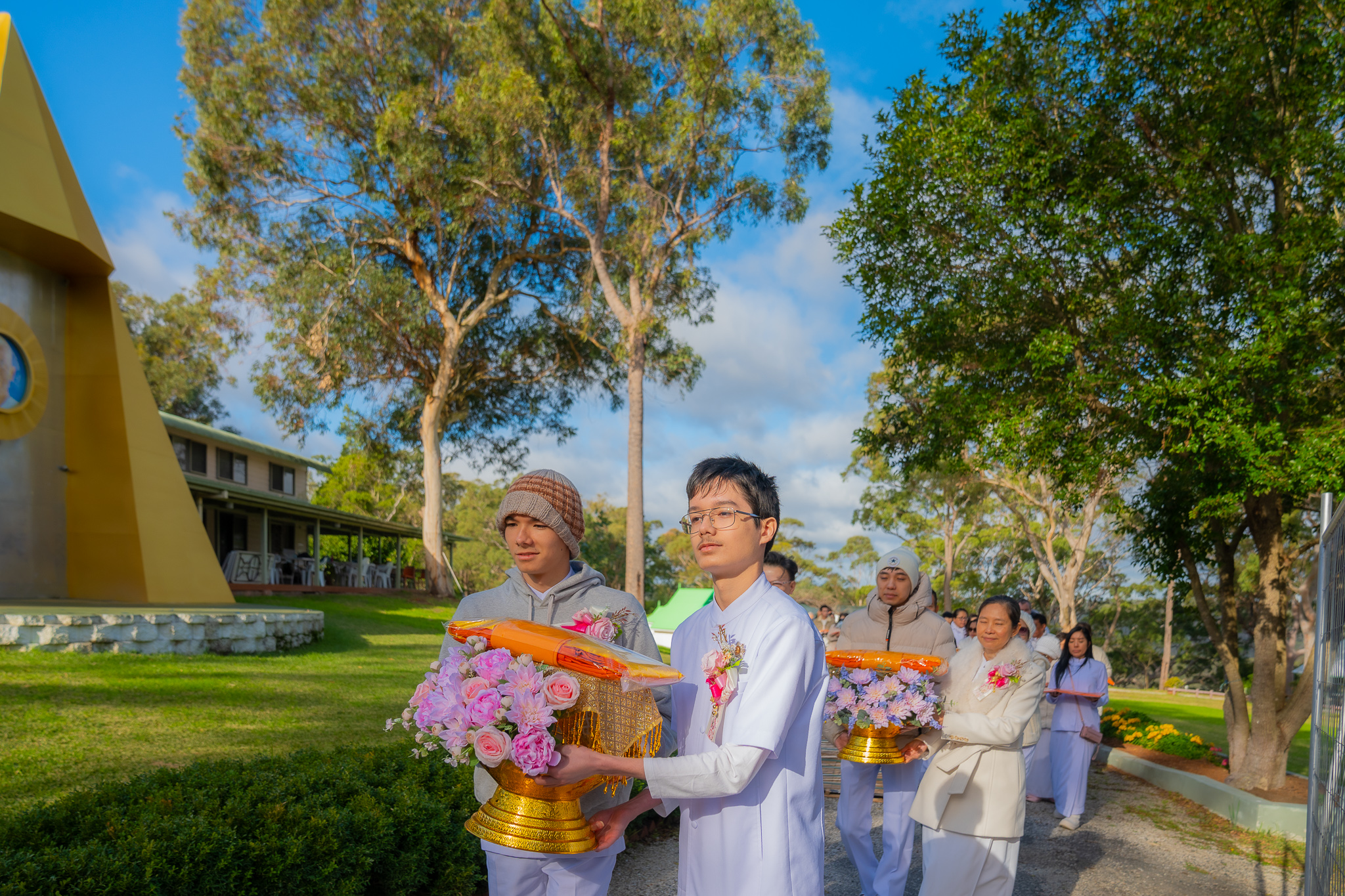 วัดพระธรรมกายนครซิดนีย์ จัดงานบุญบูชาข้าวพระ
