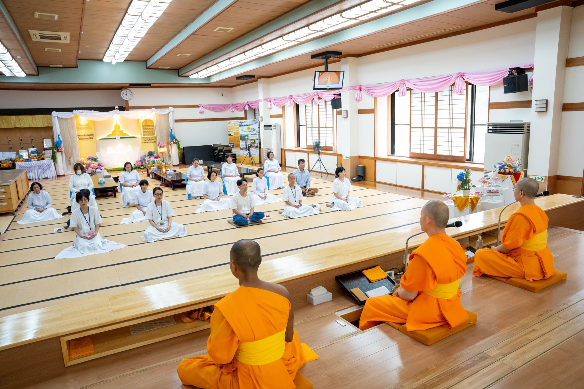 วัดป่าธรรมกายนานาชาติโทชิหงิ และวัดพระธรรมกายโทชิหงิ จัดปฏิบัติธรรมสุดสัปดาห์ รุ่นที่ 157