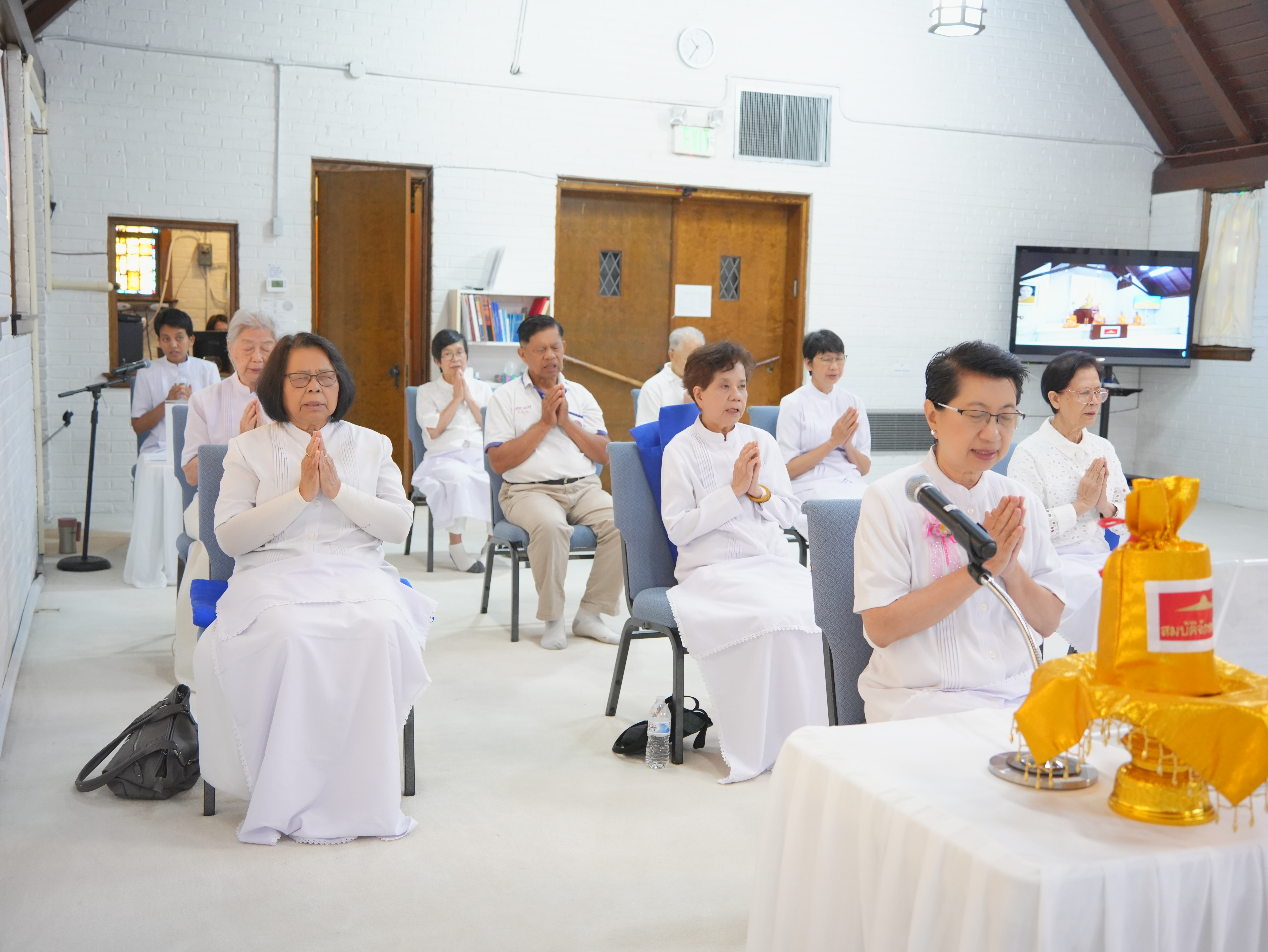 วัดพระธรรมกายชิคาโก จัดกิจกรรมเพื่อส่งเสริมการปฏิบัติธรรม