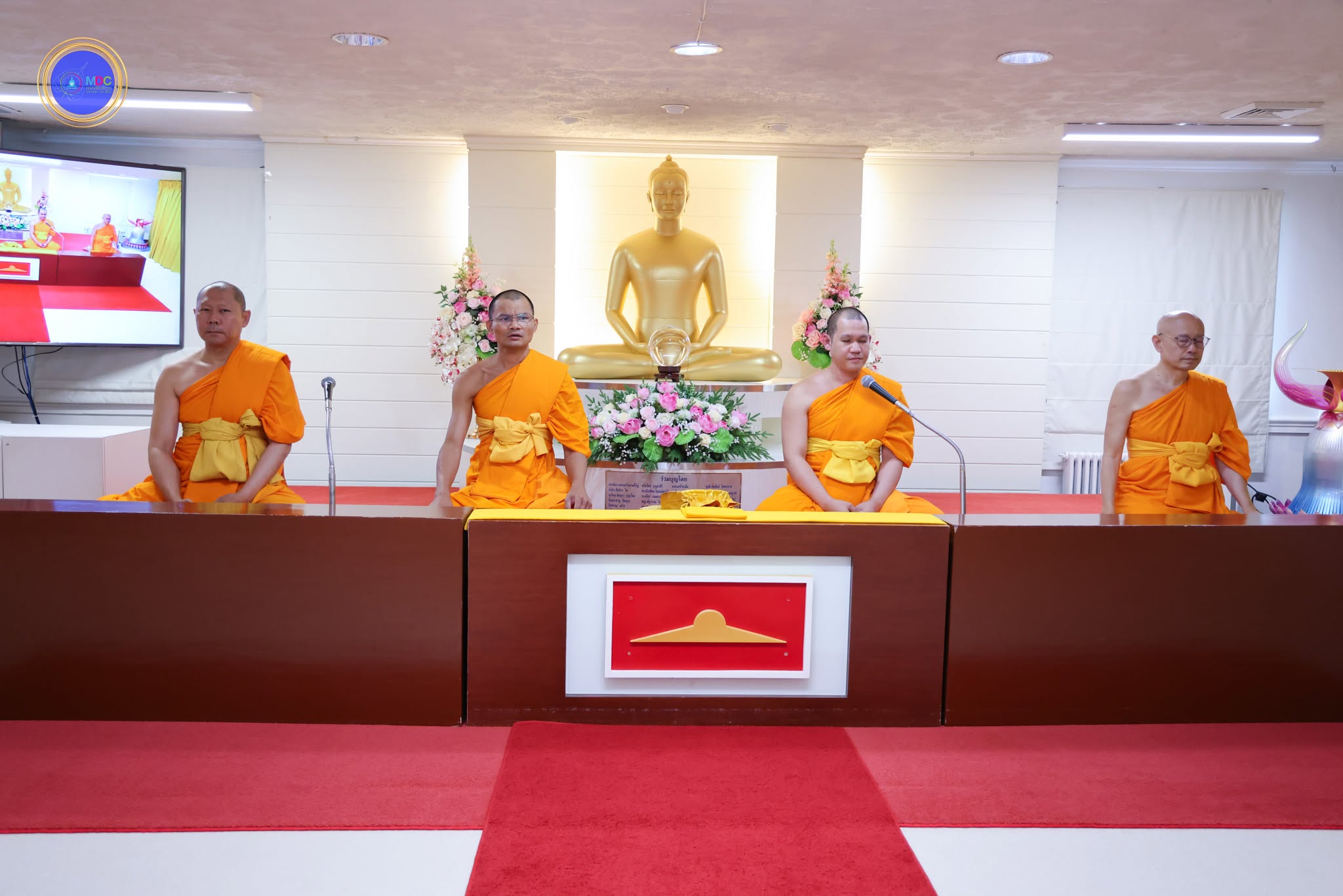 วัดพระธรรมกายดีซี จัดงานบุญวันอาทิตย์