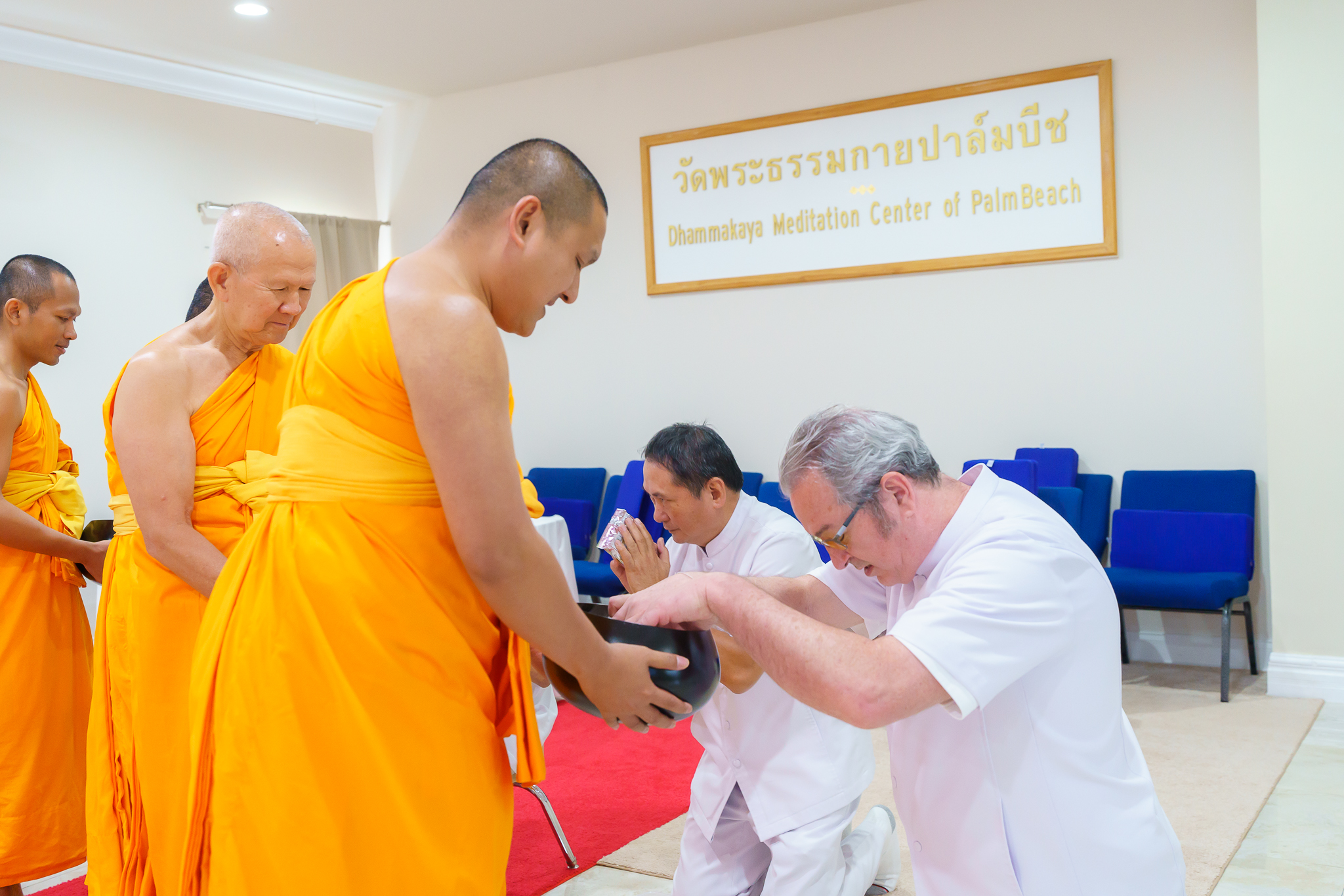 วัดพระธรรมกายปาล์มบีช จัดกิจกรรมงานบุญวันอาทิตย์