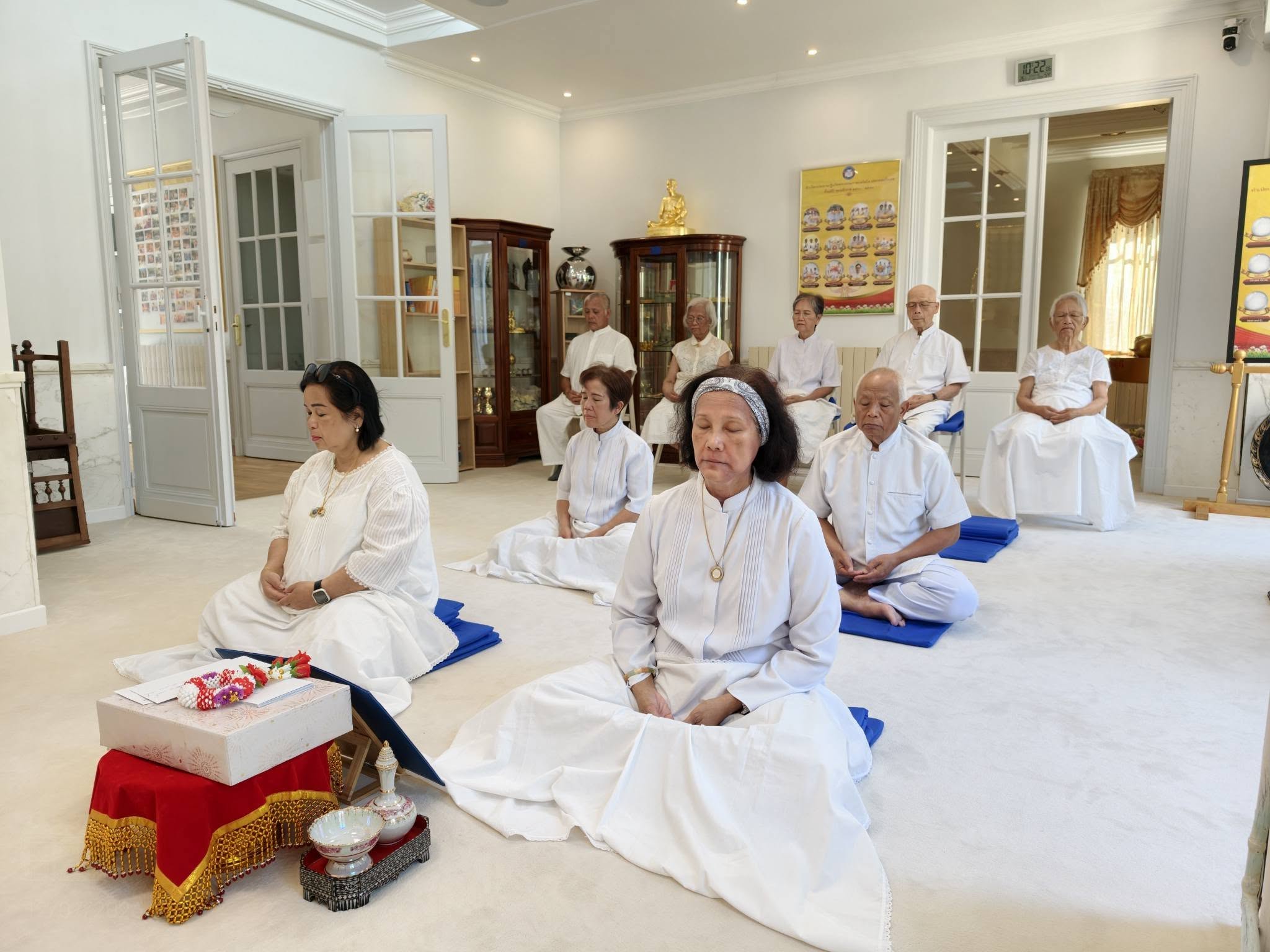 วัดพระธรรมกายบอร์คโด จัดงานบุญวันอาทิตย์