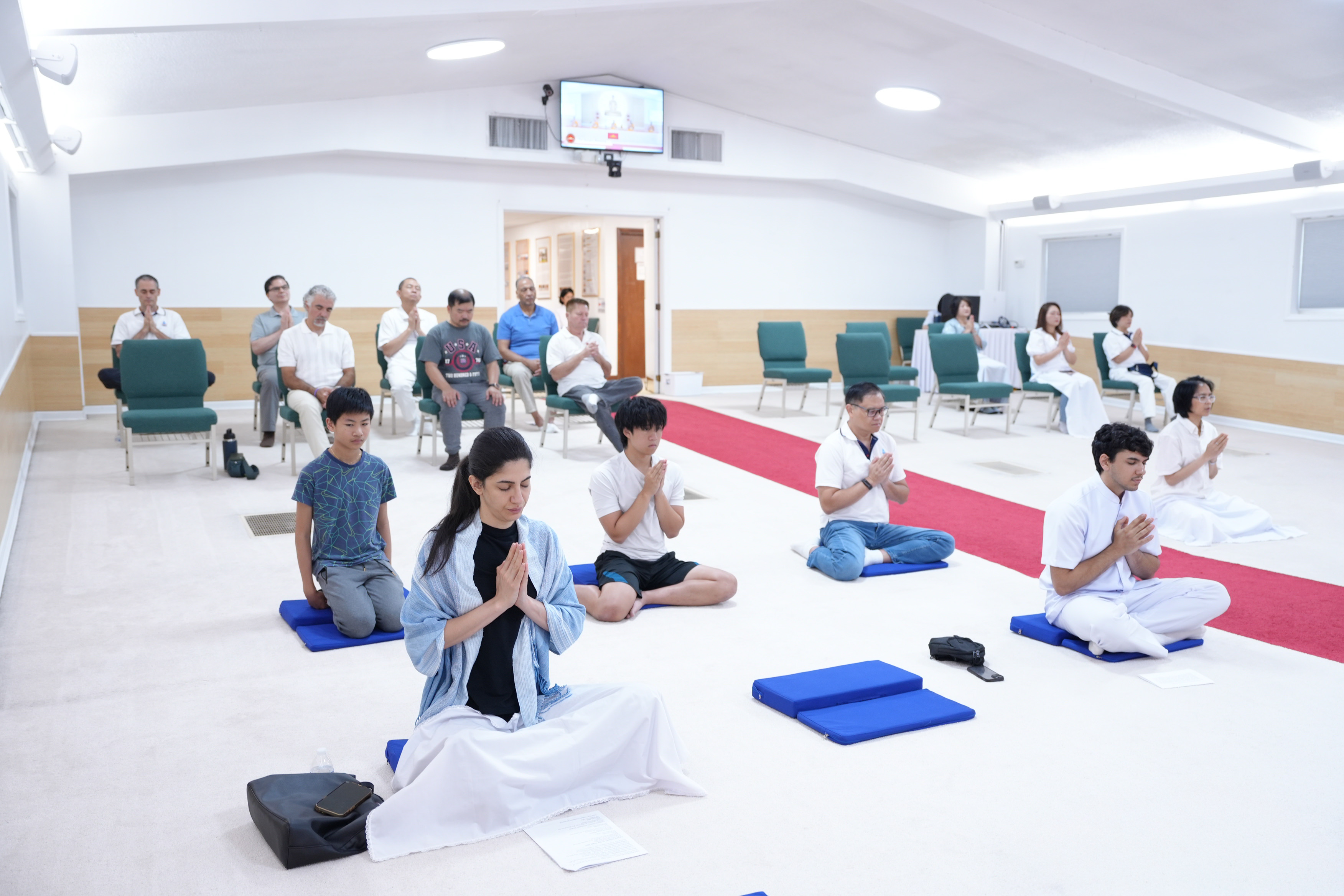 วัดพระธรรมกายจอร์เจีย จัดงานบุญวันอาทิตย์