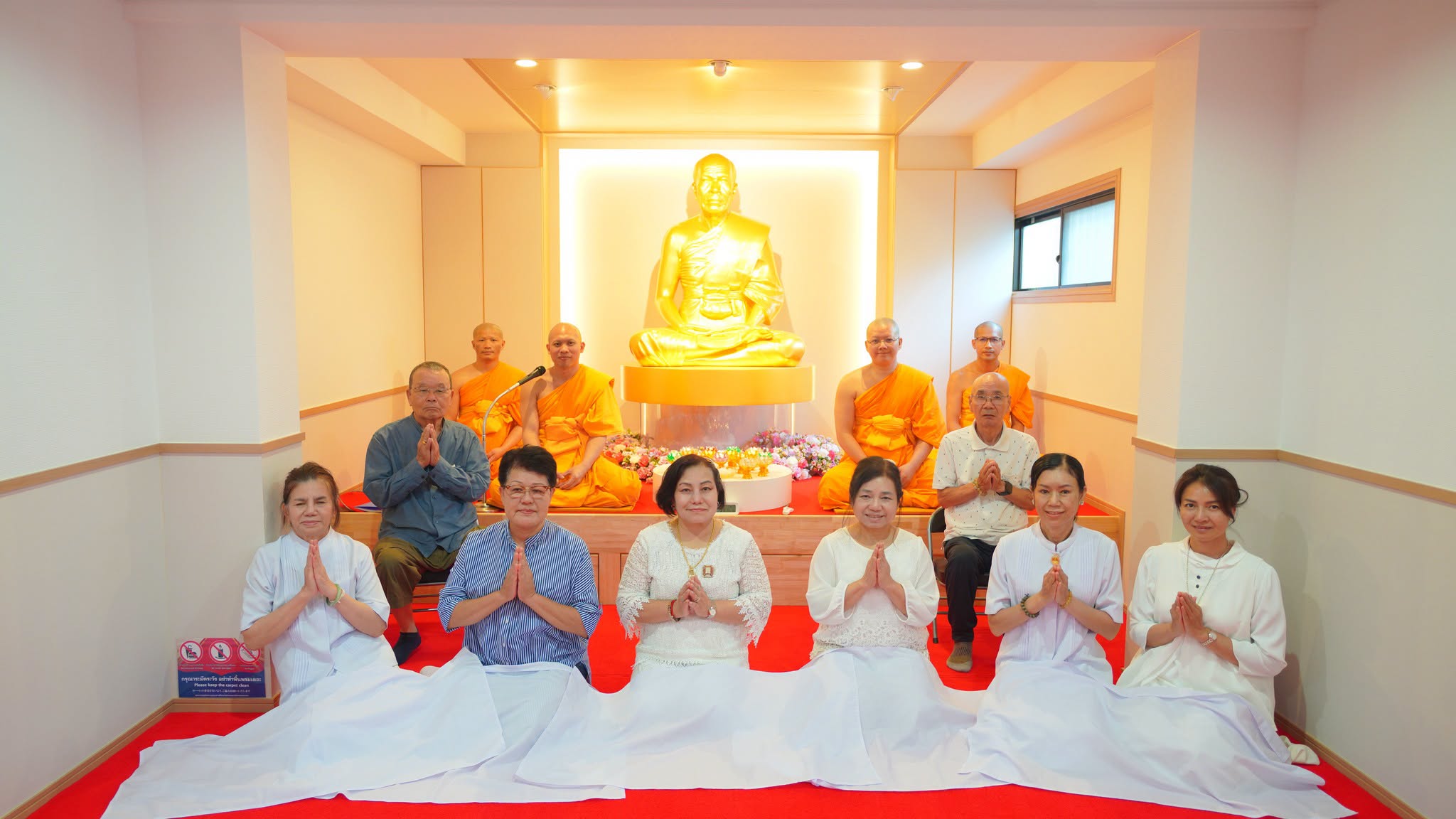 วัดพระธรรมกายโอซาก้า จัดพิธีบุพเปตพลี