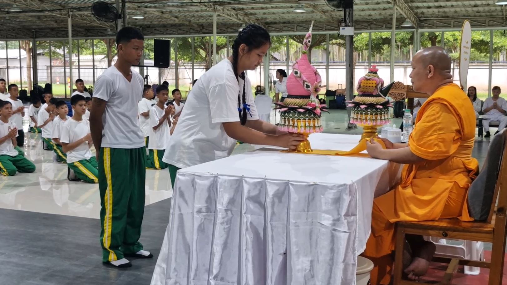 โครงการอบรมคุณธรรม จริยธรรม ณ ธุดงคสถานล้านนา