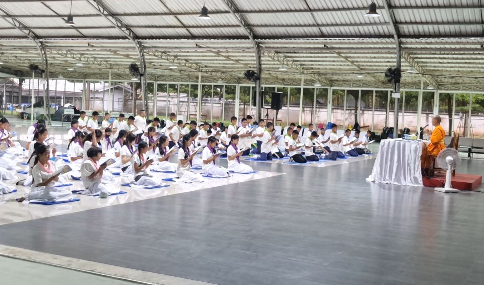 โครงการอบรมคุณธรรม จริยธรรม ณ ธุดงคสถานล้านนา