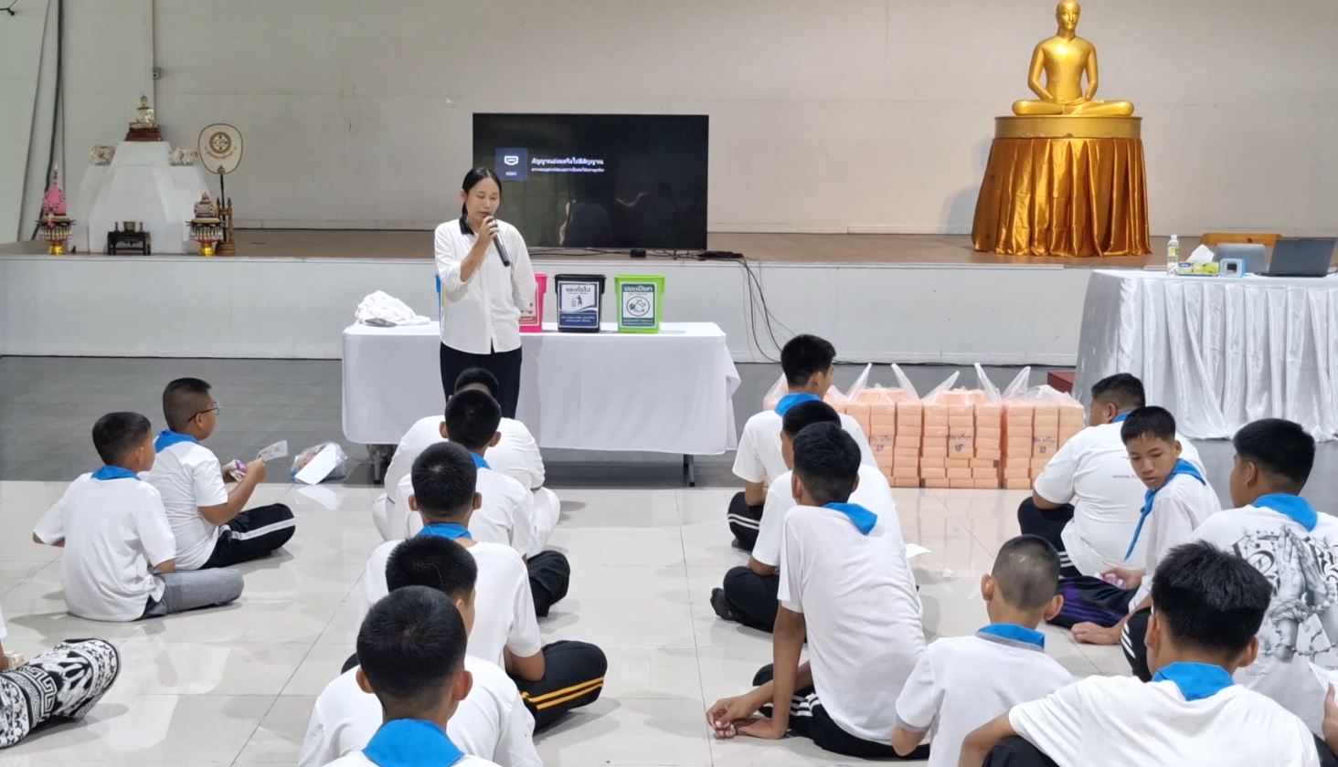โครงการอบรมคุณธรรม จริยธรรม ณ ธุดงคสถานล้านนา