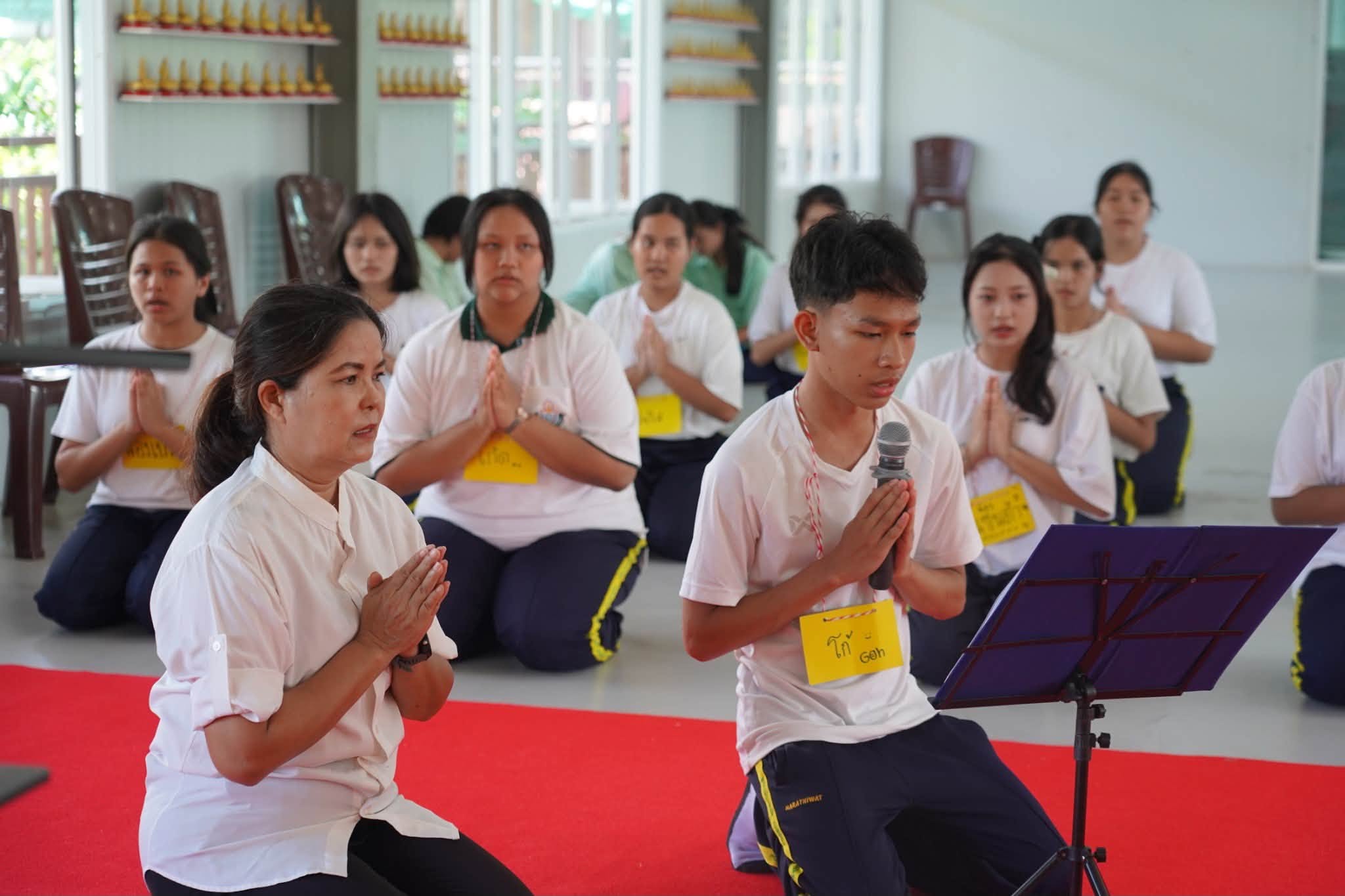 โรงเรียนนราธิวาส ร่วมกับ ศูนย์อบรมเยาวชนเมืองนราธิวาส จัดค่ายคุณธรรมจริยธรรม