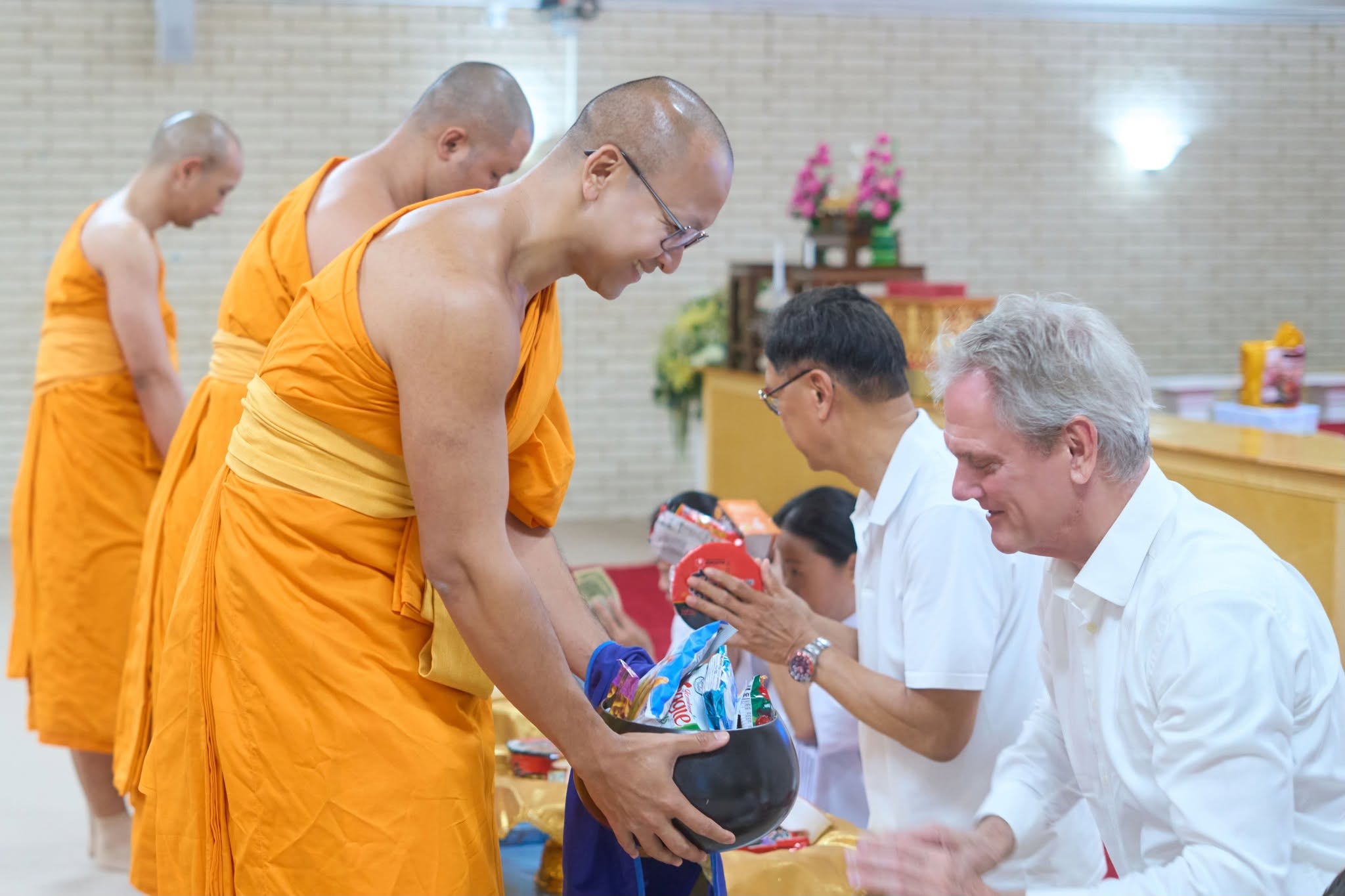 งานบุญวันอาทิตย์ ณ วัดพระธรรมกายเท็กซัส