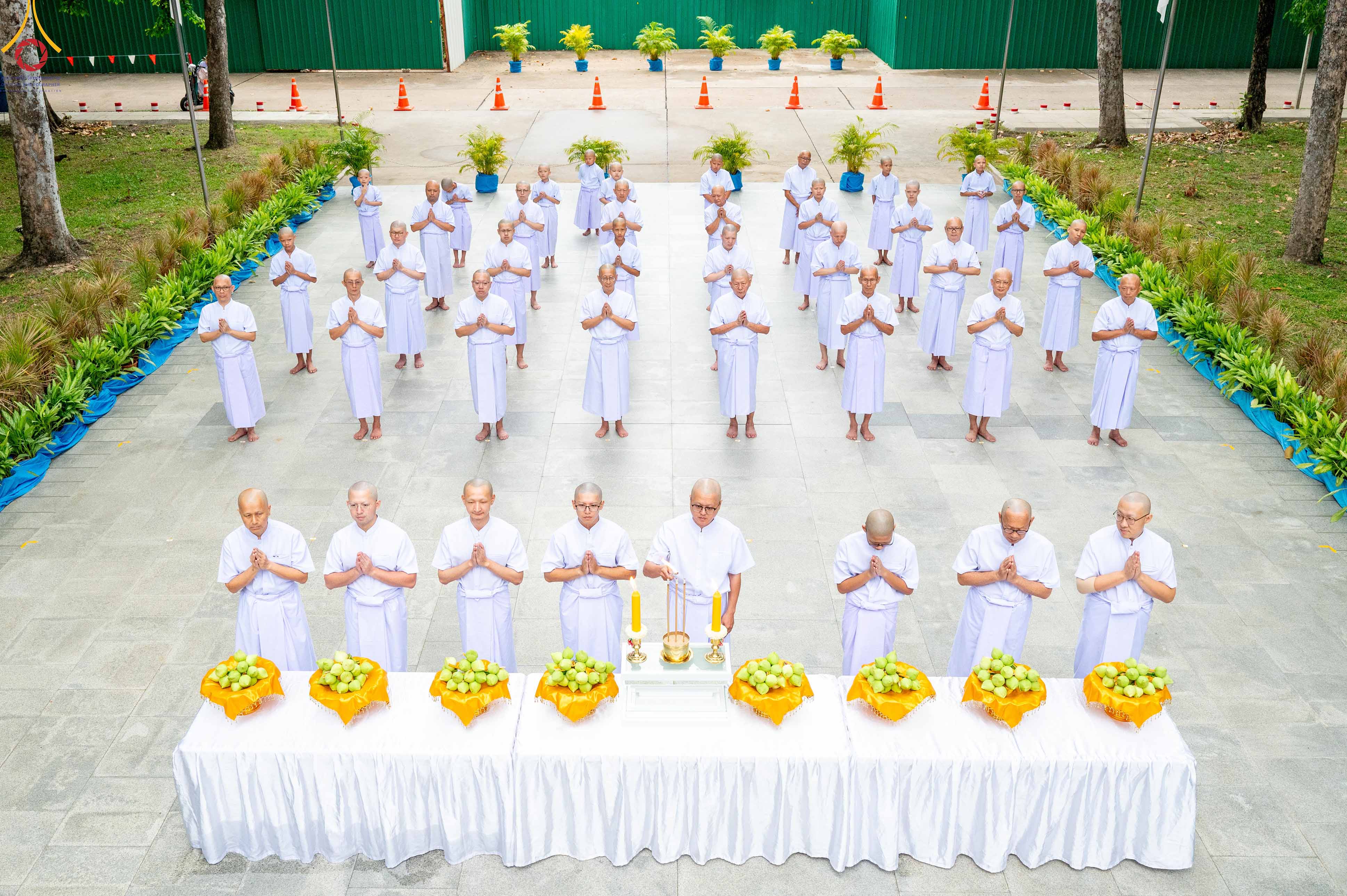 พิธีบรรพชาและอุปสมบทธรรมทายาทนานาชาติ (IDOP) ณ วัดพระธรรมกาย