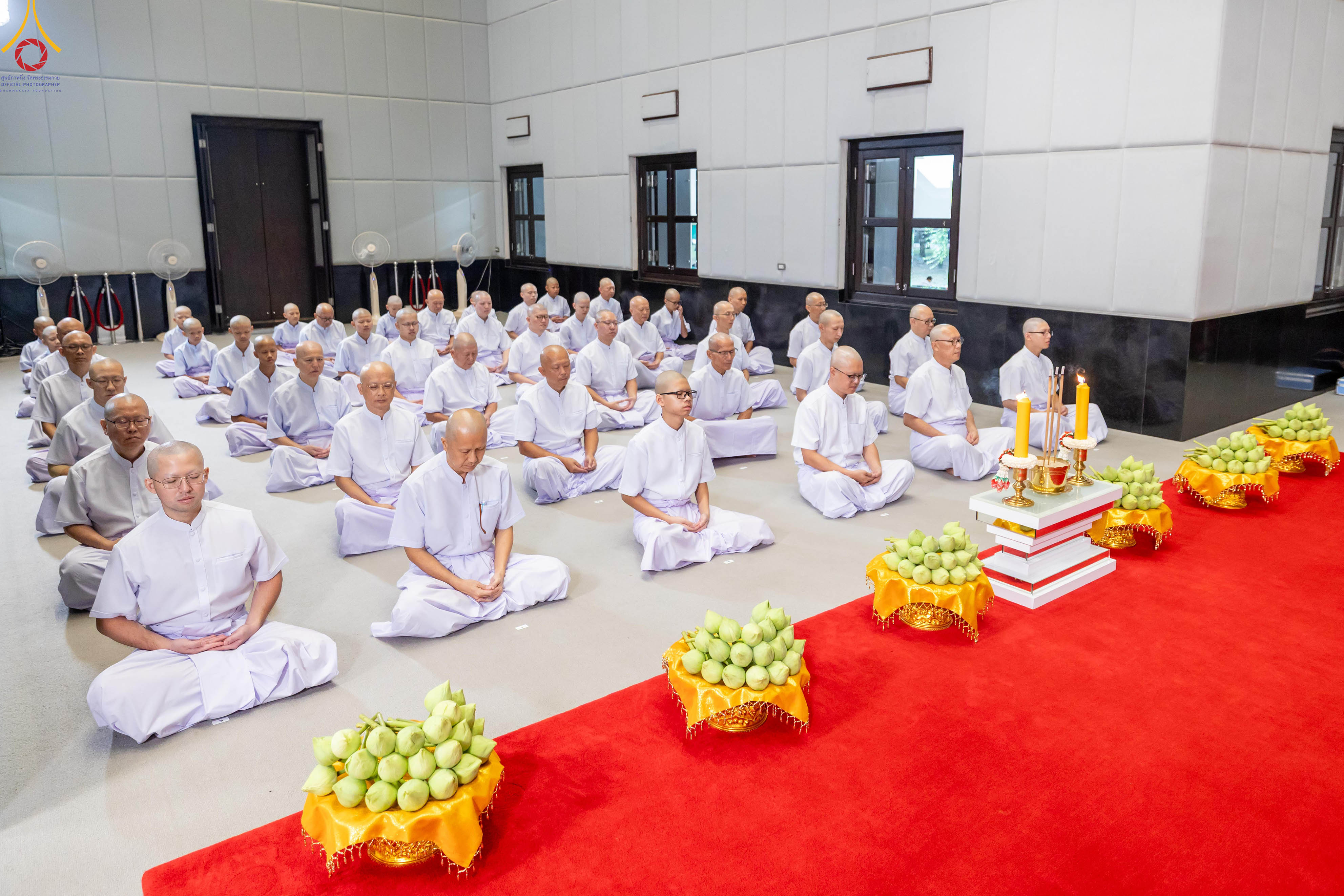 พิธีบรรพชาและอุปสมบทธรรมทายาทนานาชาติ (IDOP) ณ วัดพระธรรมกาย