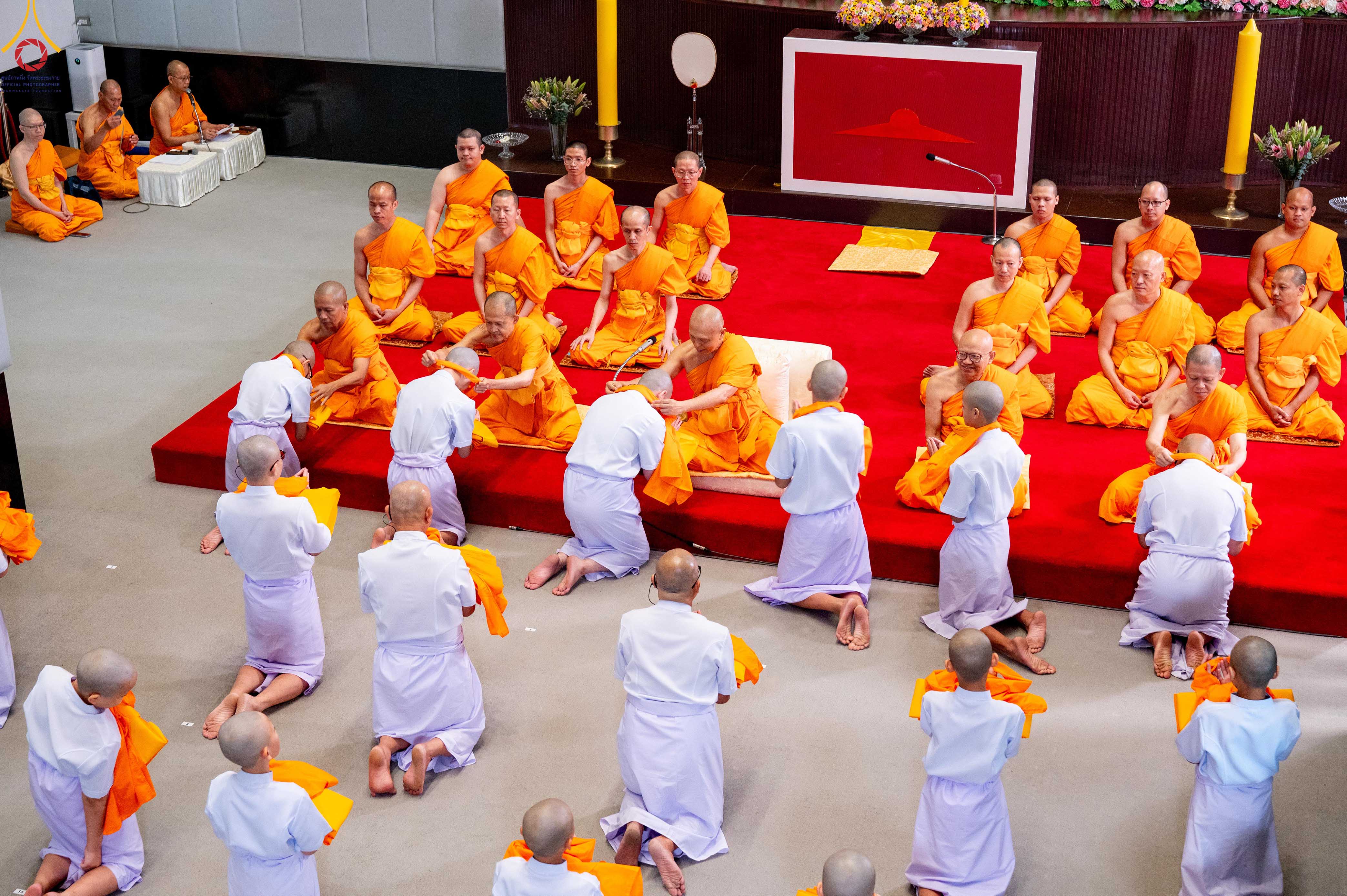 พิธีบรรพชาและอุปสมบทธรรมทายาทนานาชาติ (IDOP) ณ วัดพระธรรมกาย