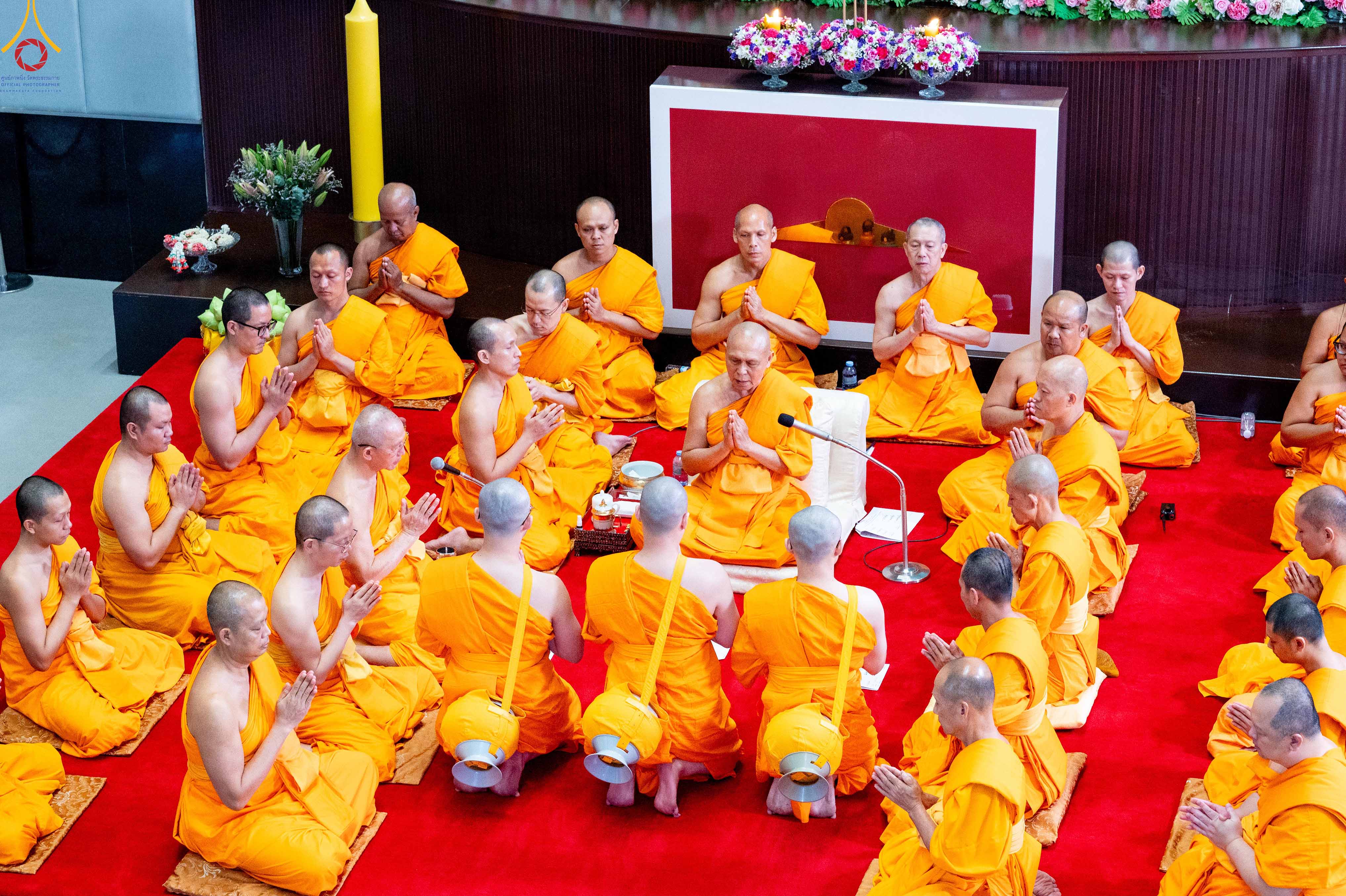พิธีบรรพชาและอุปสมบทธรรมทายาทนานาชาติ (IDOP) ณ วัดพระธรรมกาย