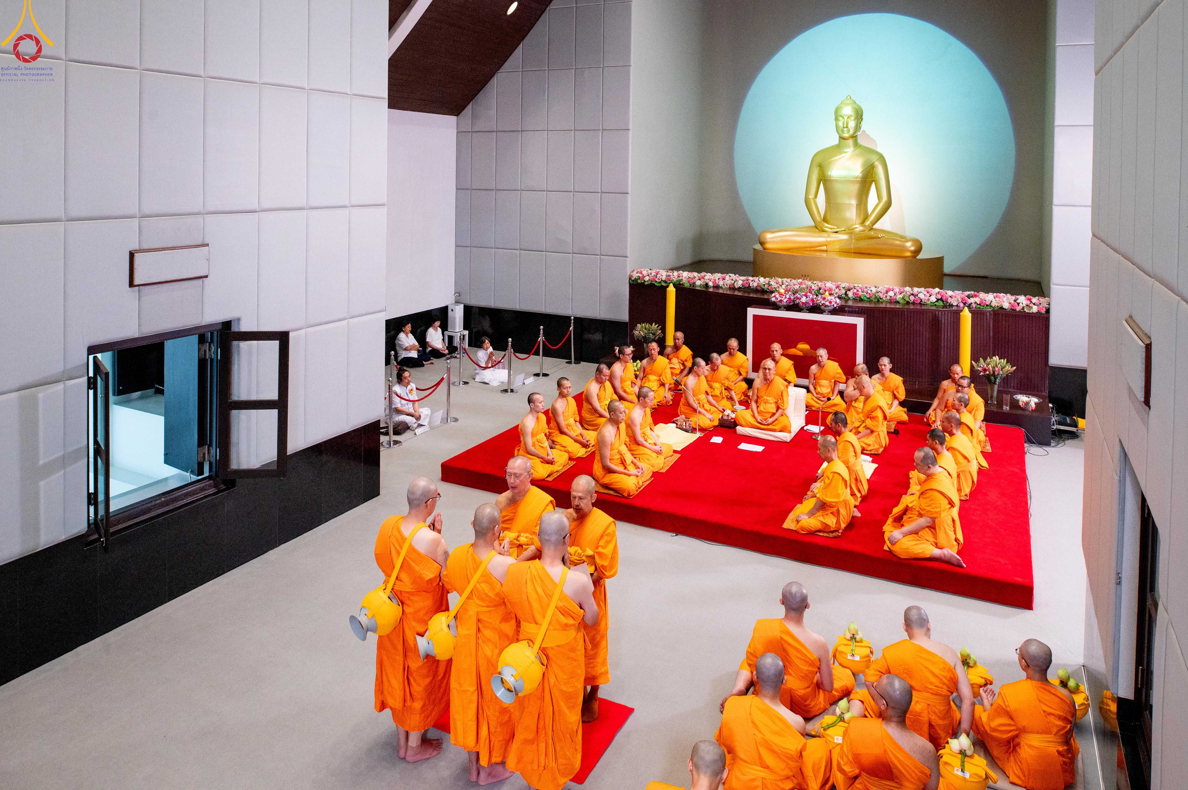 พิธีบรรพชาและอุปสมบทธรรมทายาทนานาชาติ (IDOP) ณ วัดพระธรรมกาย
