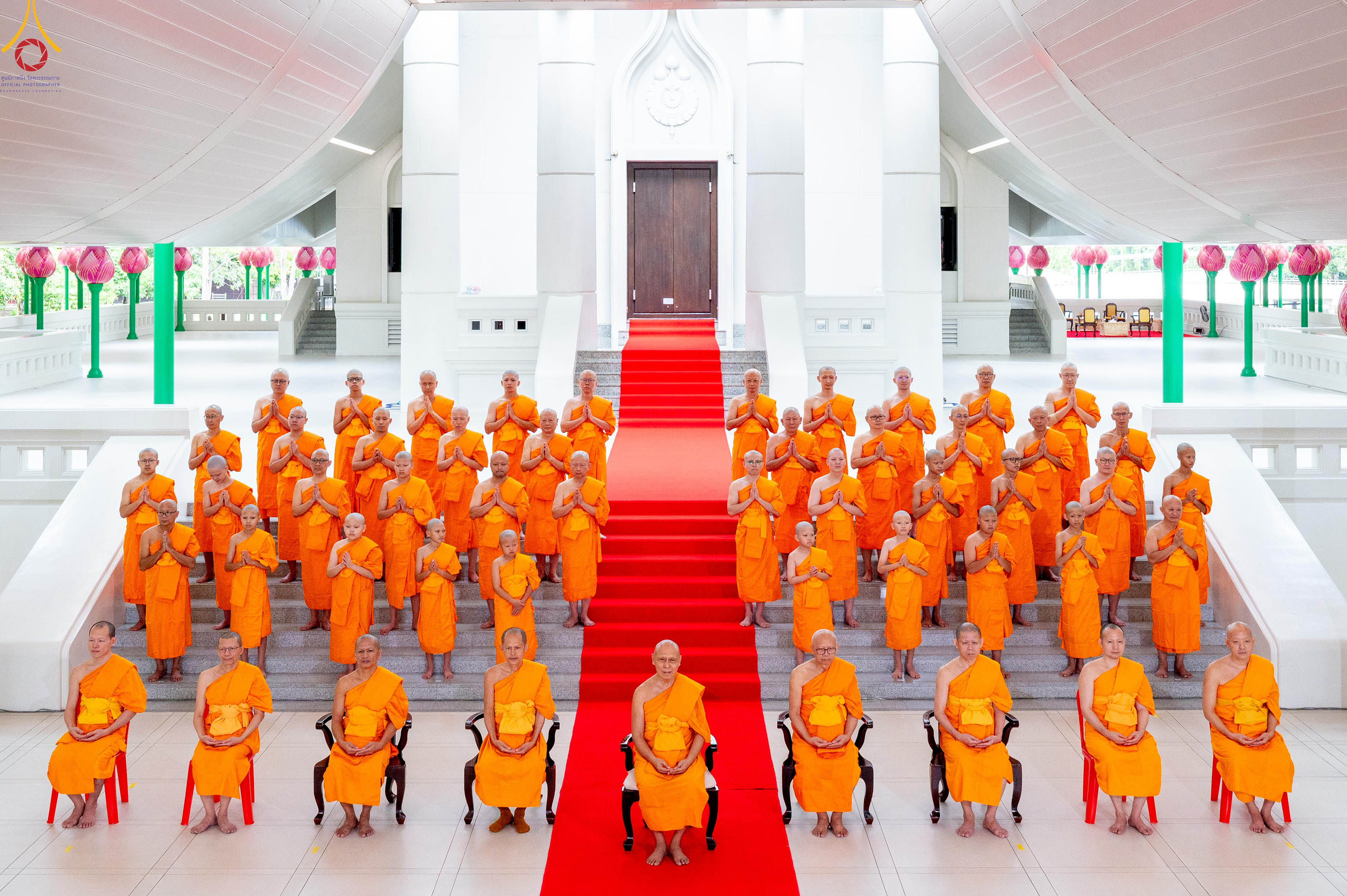 พิธีบรรพชาและอุปสมบทธรรมทายาทนานาชาติ (IDOP) ณ วัดพระธรรมกาย