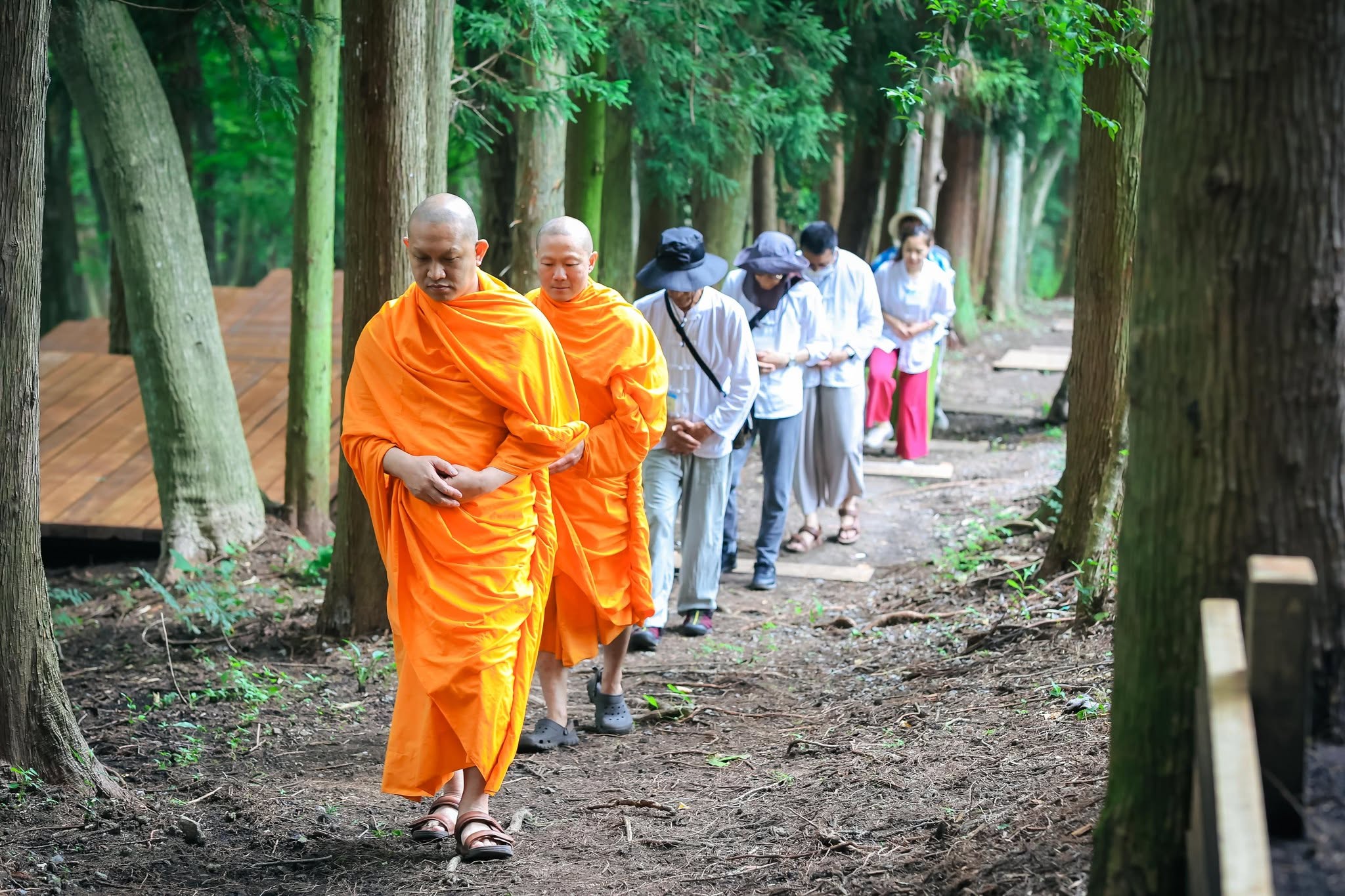 หมู่บ้านปฏิบัติธรรมญี่ปุ่น วัดพระธรรมกายกุมมะ จัดปฏิบัติธรรมให้กับชาวท้องถิ่น