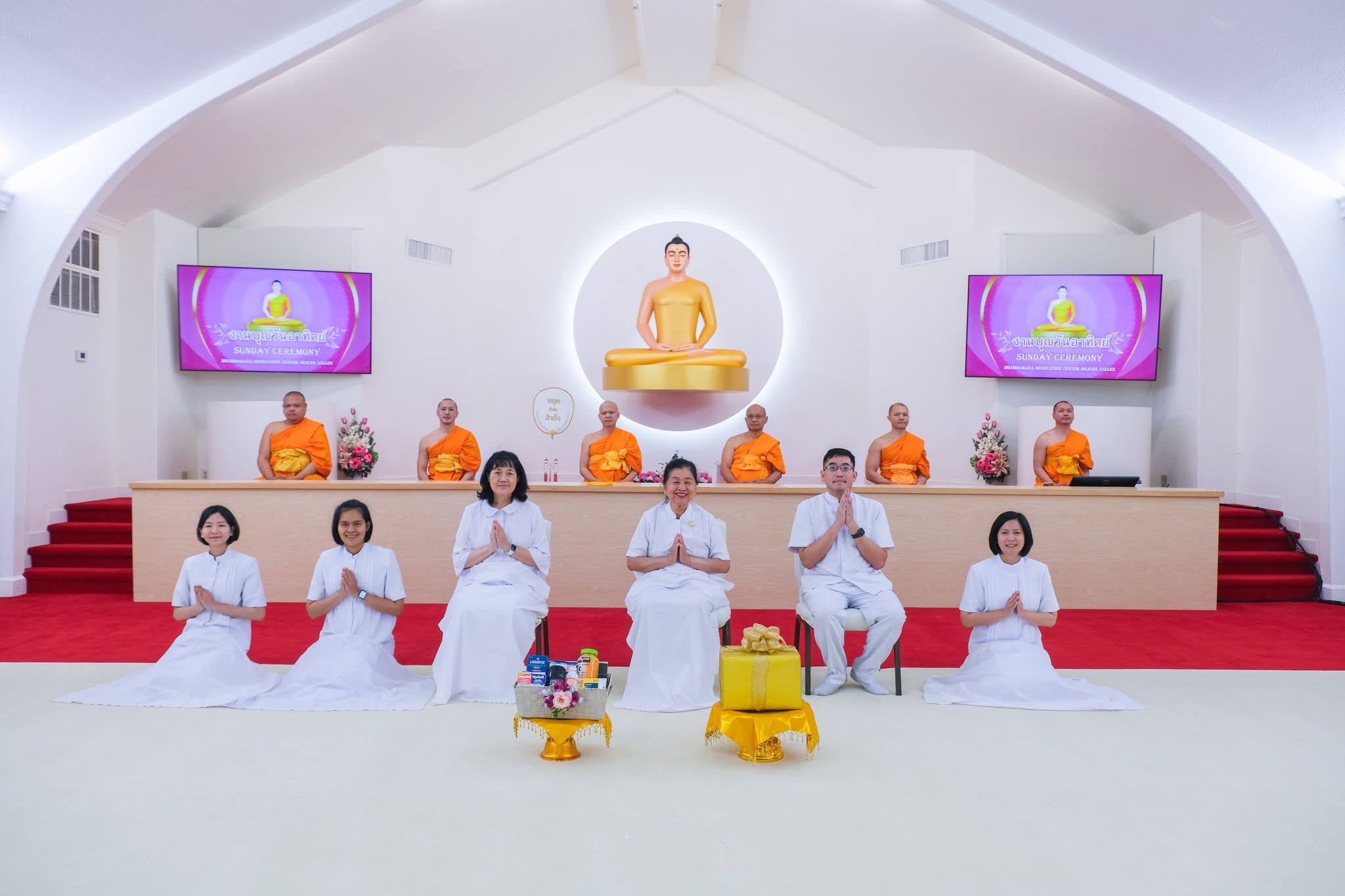 วัดพระธรรมกายซิลิคอนวัลเลย์ จัดกิจกรรมงานบุญวันอาทิตย์
