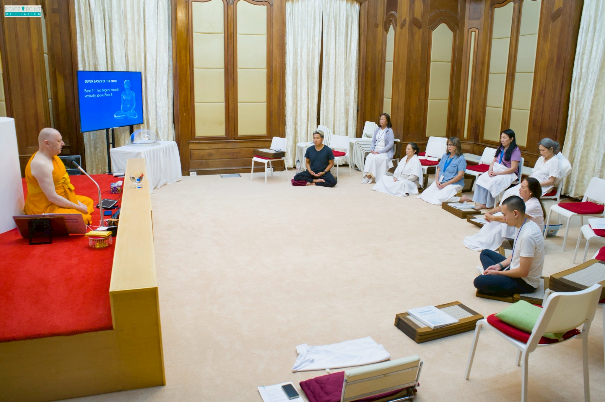 วัดพระธรรมกายแคลิฟอร์เนีย จัดปฏิบัติธรรม Weekend Meditation Retreat