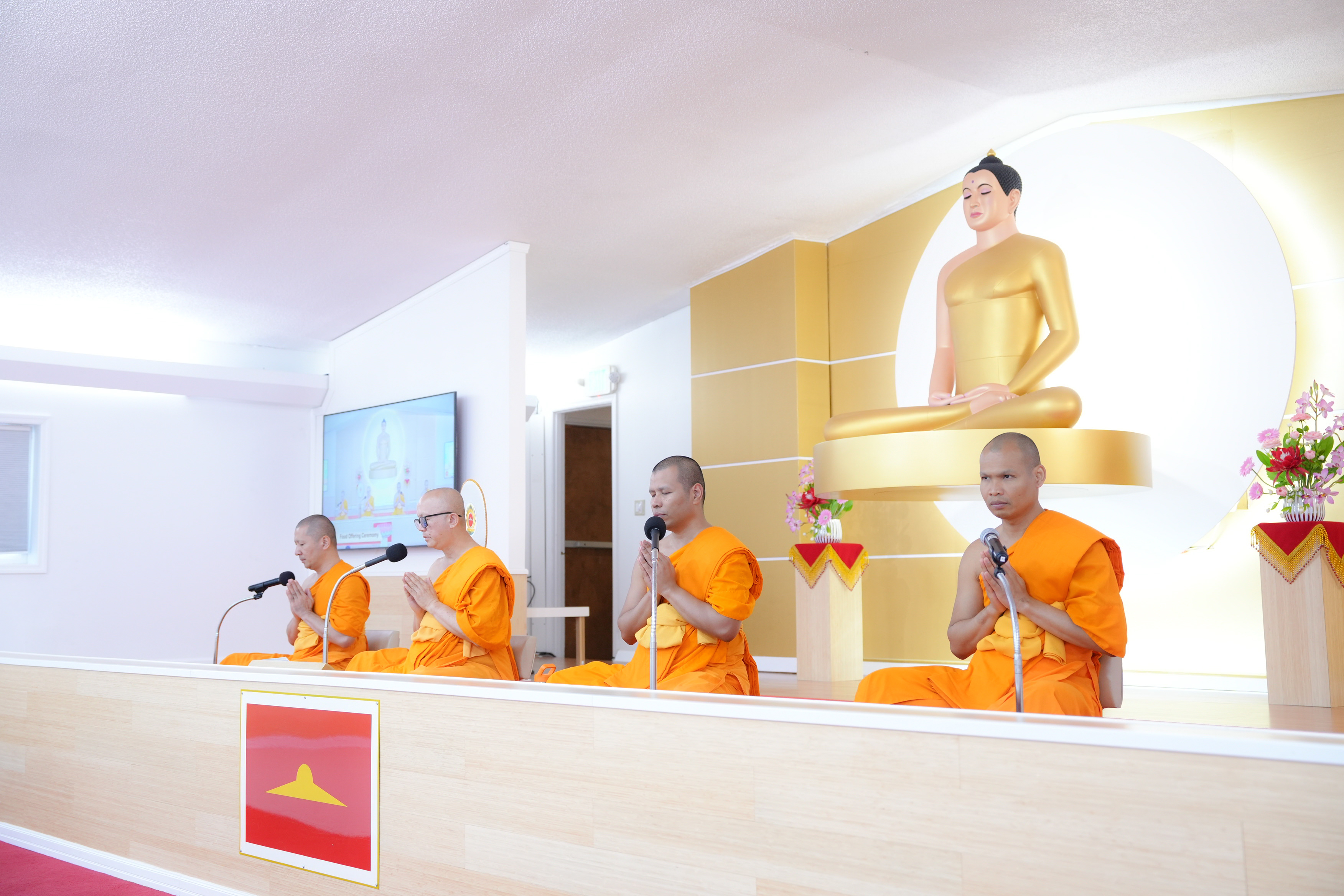 วัดพระธรรมกายจอร์เจีย จัดกิจกรรมงานบุญวันอาทิตย์