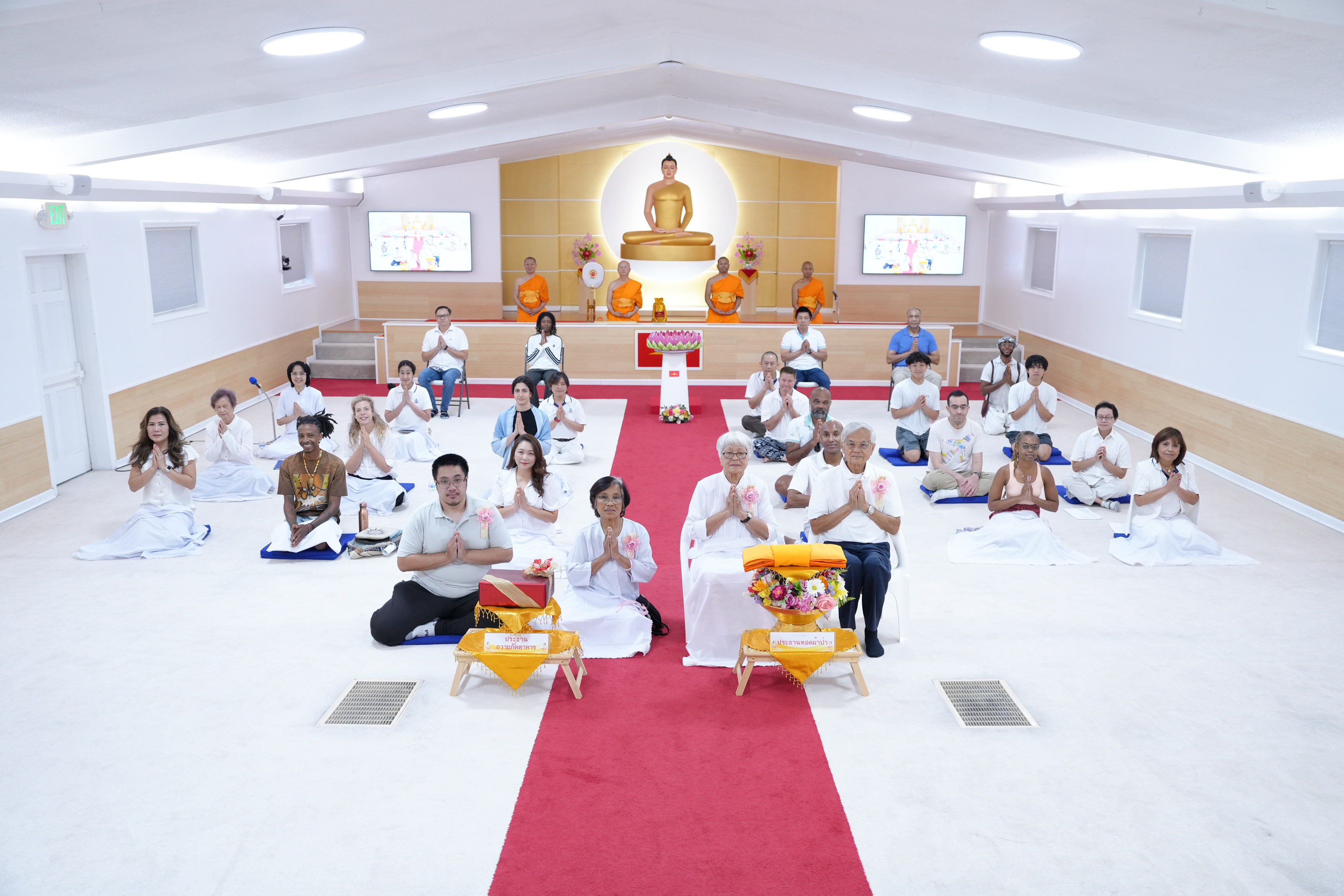 วัดพระธรรมกายจอร์เจีย จัดกิจกรรมงานบุญวันอาทิตย์