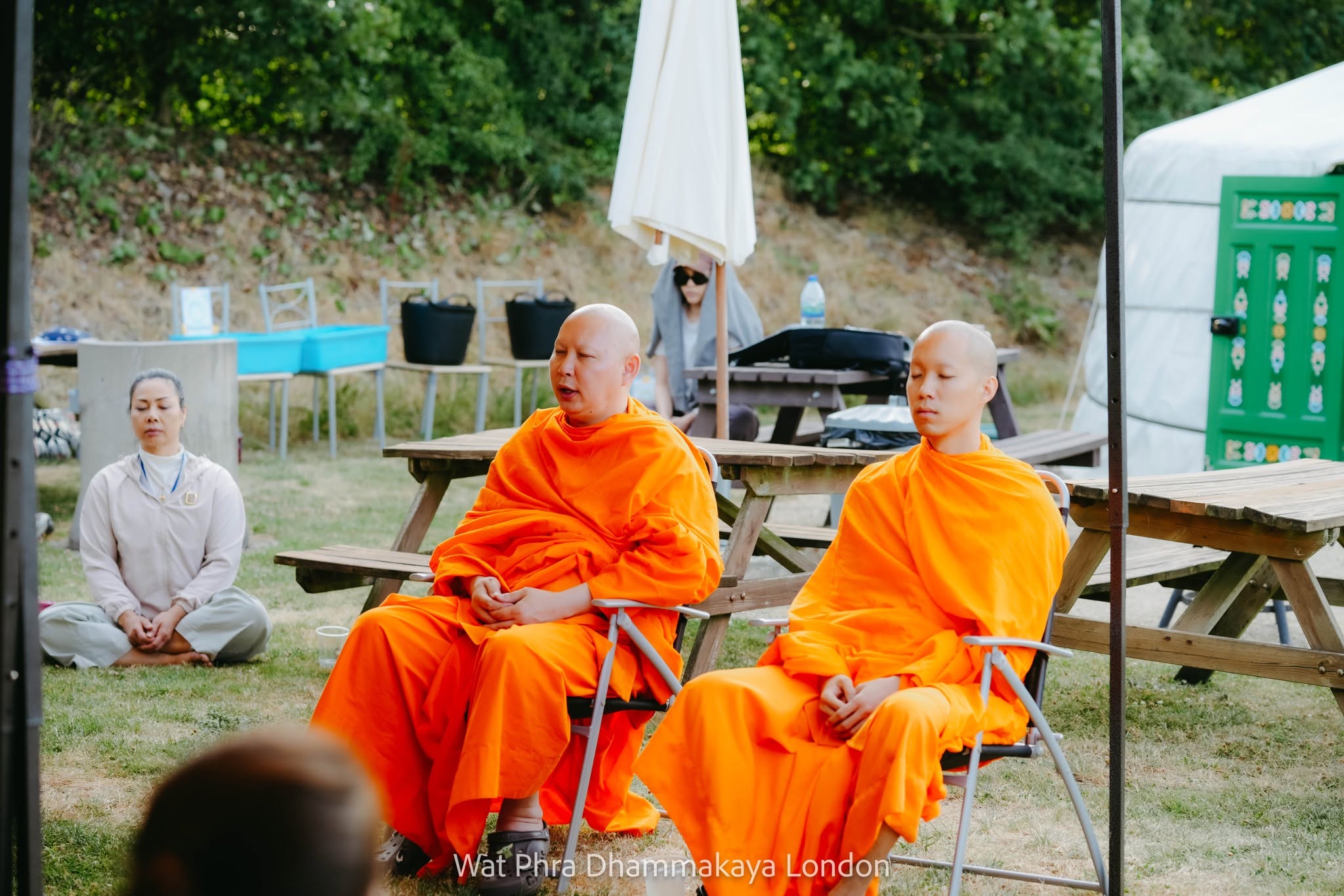 วัดพระธรรมกายลอนดอน จัดกิจกรรมปฏิบัติธรรม Caalm Retreat Experience