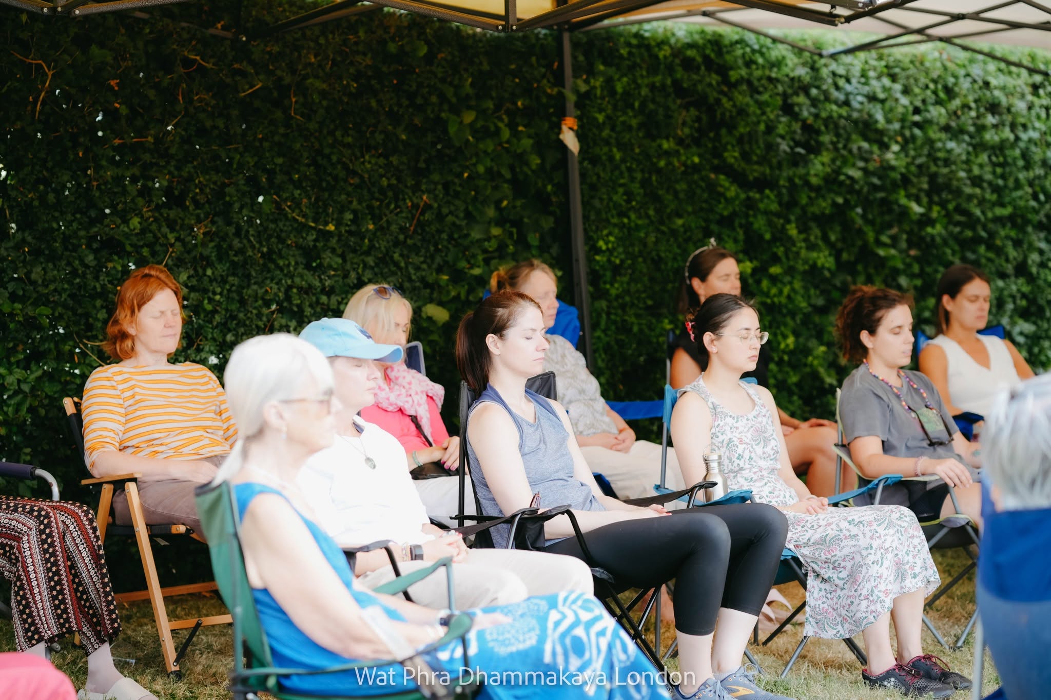 วัดพระธรรมกายลอนดอน จัดกิจกรรมปฏิบัติธรรม Caalm Retreat Experience