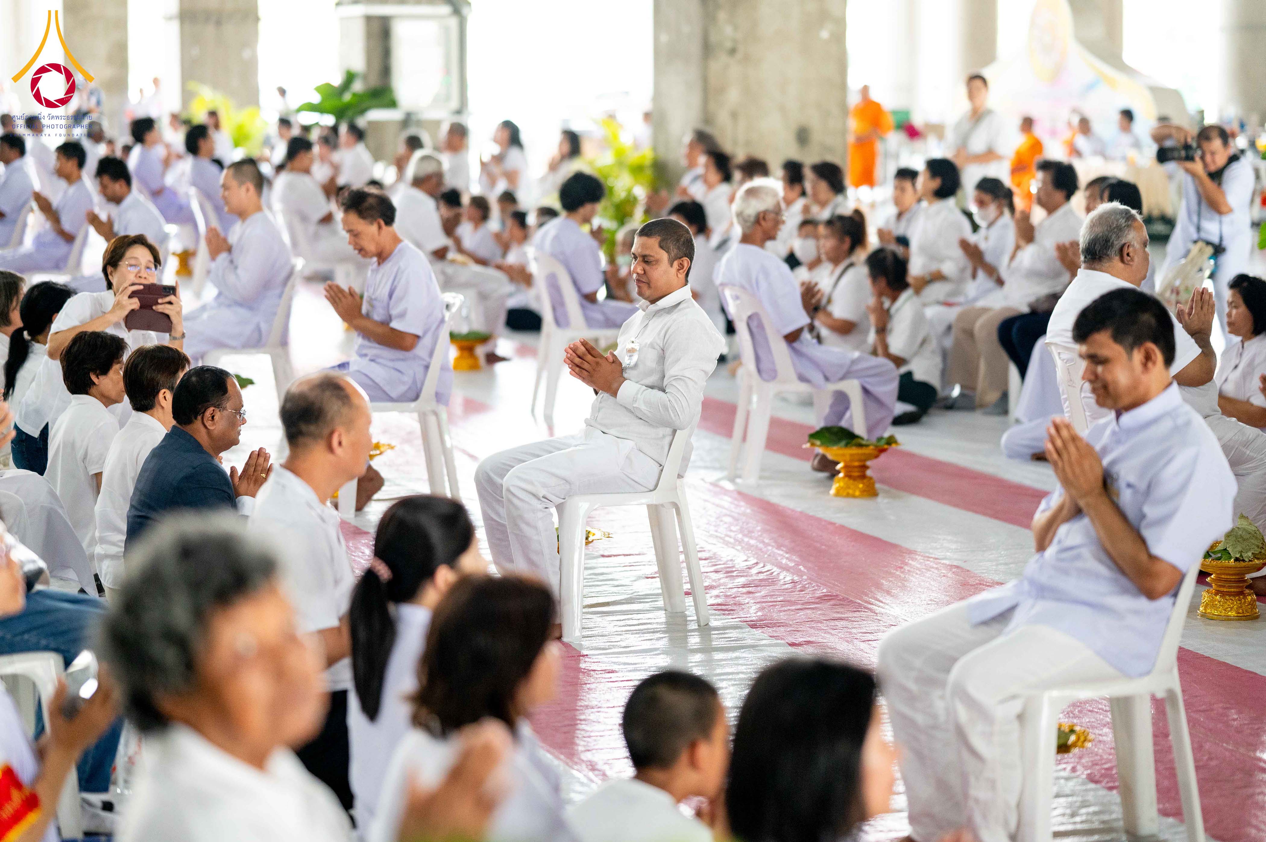 พิธีตัดปอยผมโครงการบวชพระนานาชาติ AEC และ WAB รุ่นที่ 10