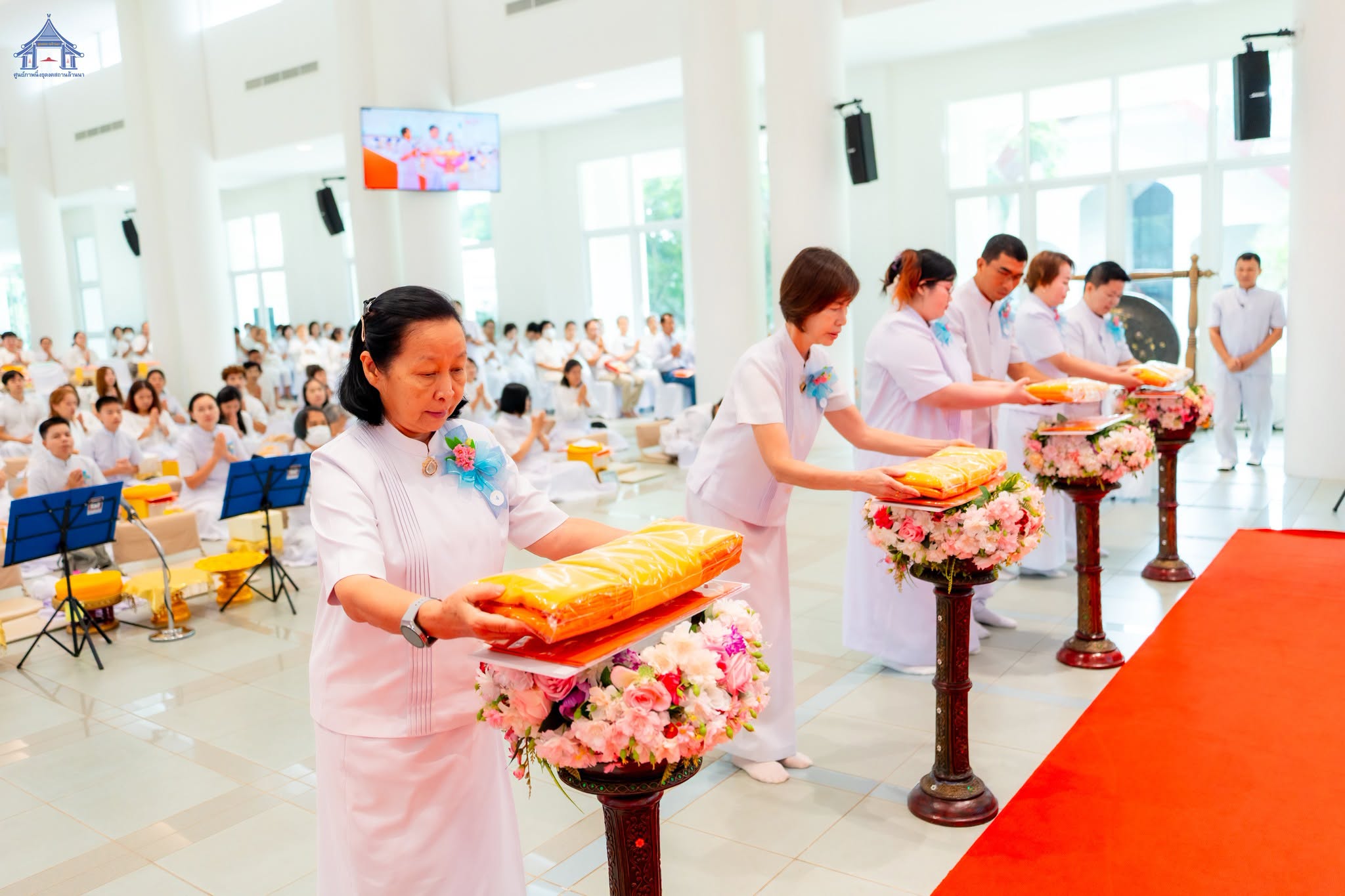 ธุดงคสถานล้านนา จัดงานบุญล้านนาประจำเดือนกรกฎาคม