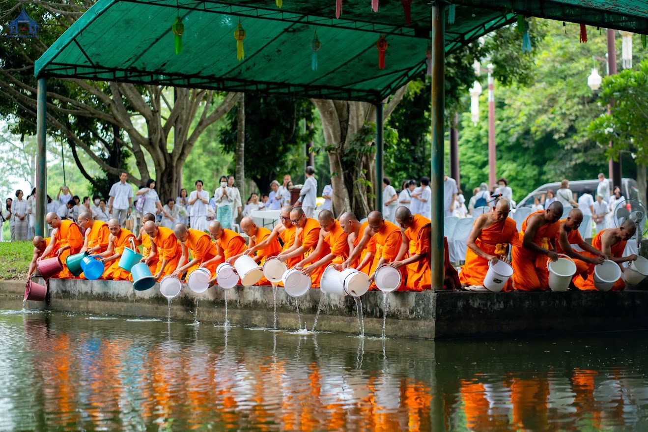 ธุดงคสถานล้านนา จัดงานบุญล้านนาประจำเดือนกรกฎาคม