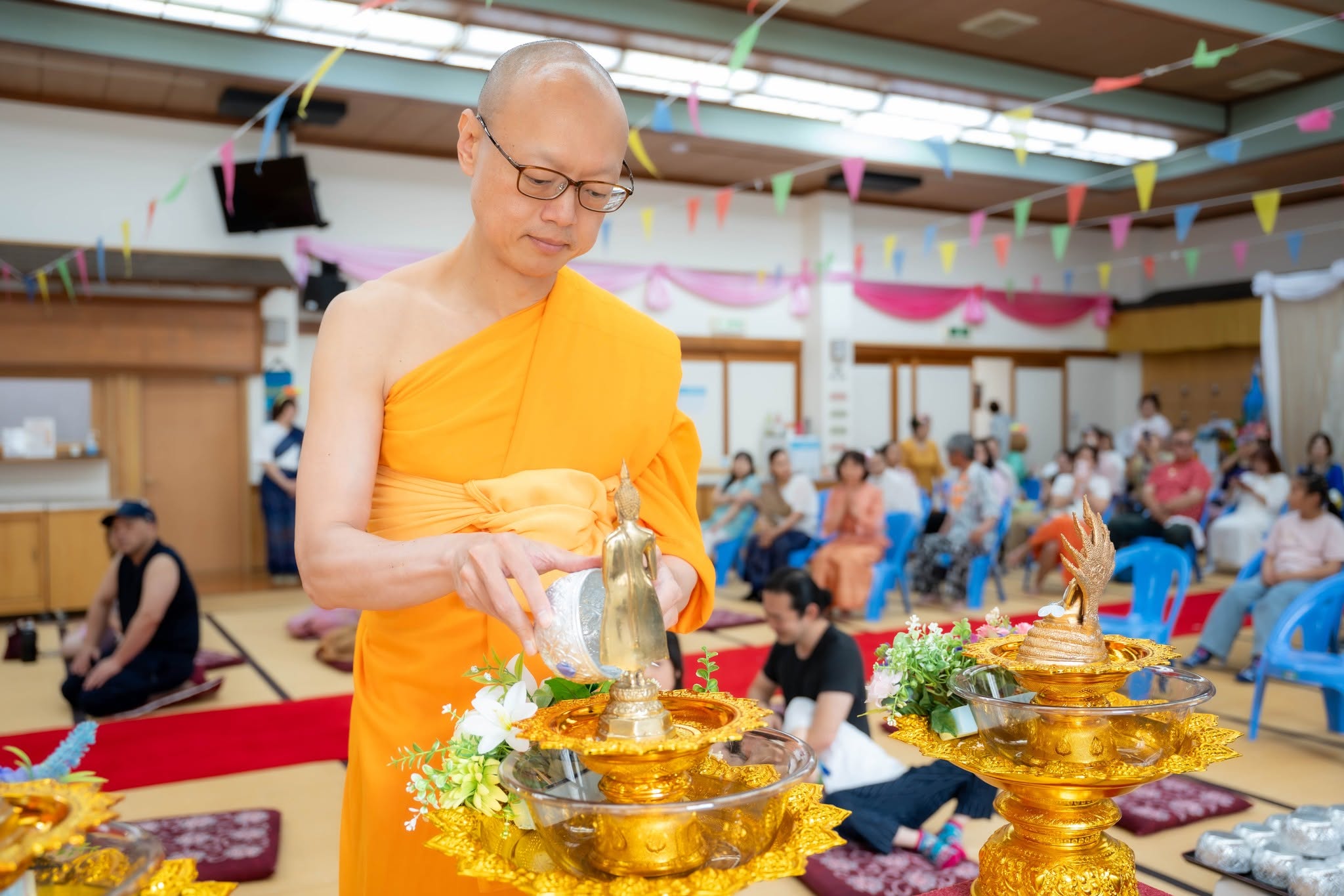 วัดป่าธรรมกายนานาชาติโทชิหงิ และวัดพระธรรมกายโทชิหงิ จัดงานเทศกาลสงกรานต์ ปีที่ 4