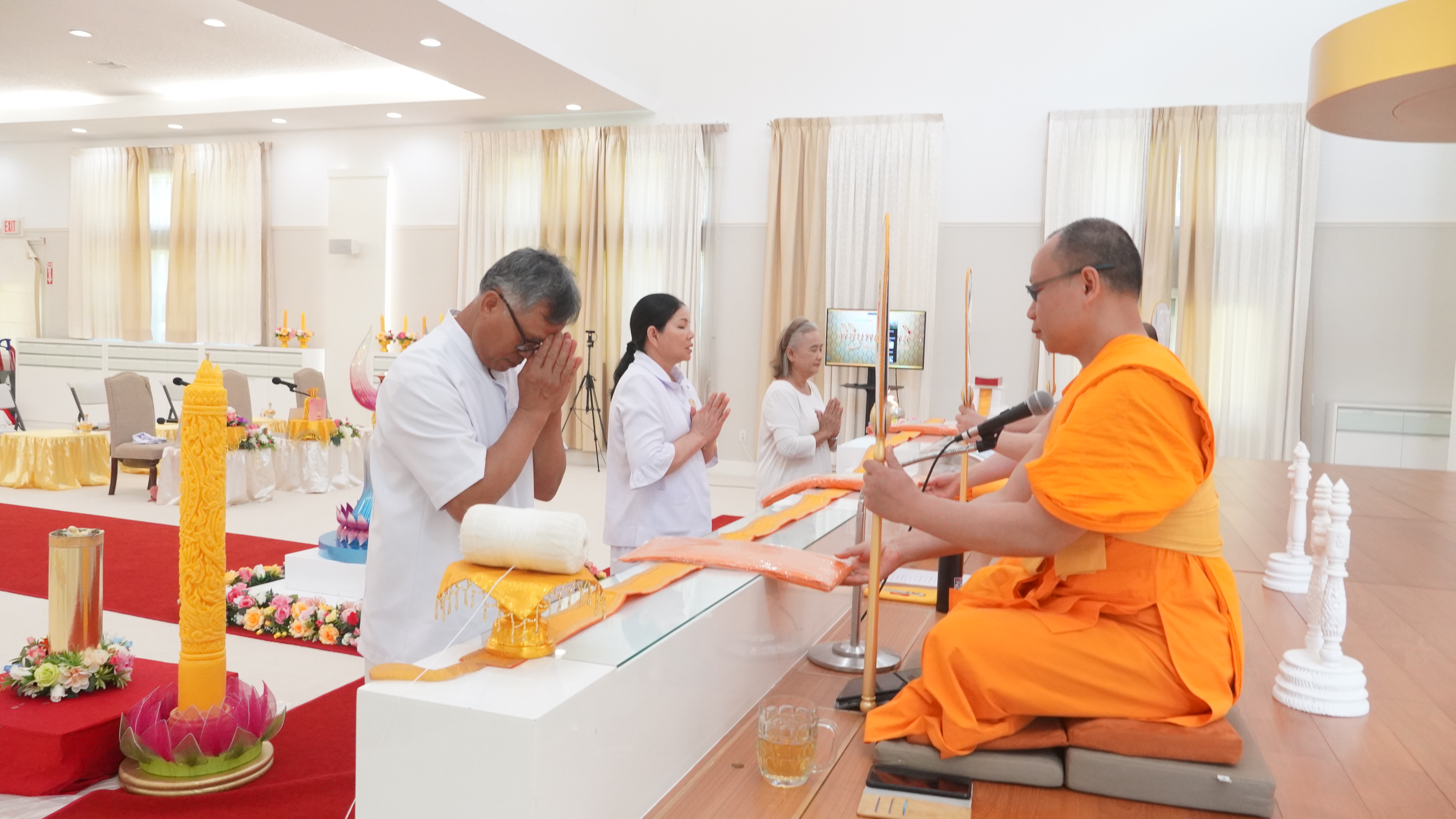 วัดพระธรรมกายฟลอริดา จัดงานบุญวันอาทิตย์