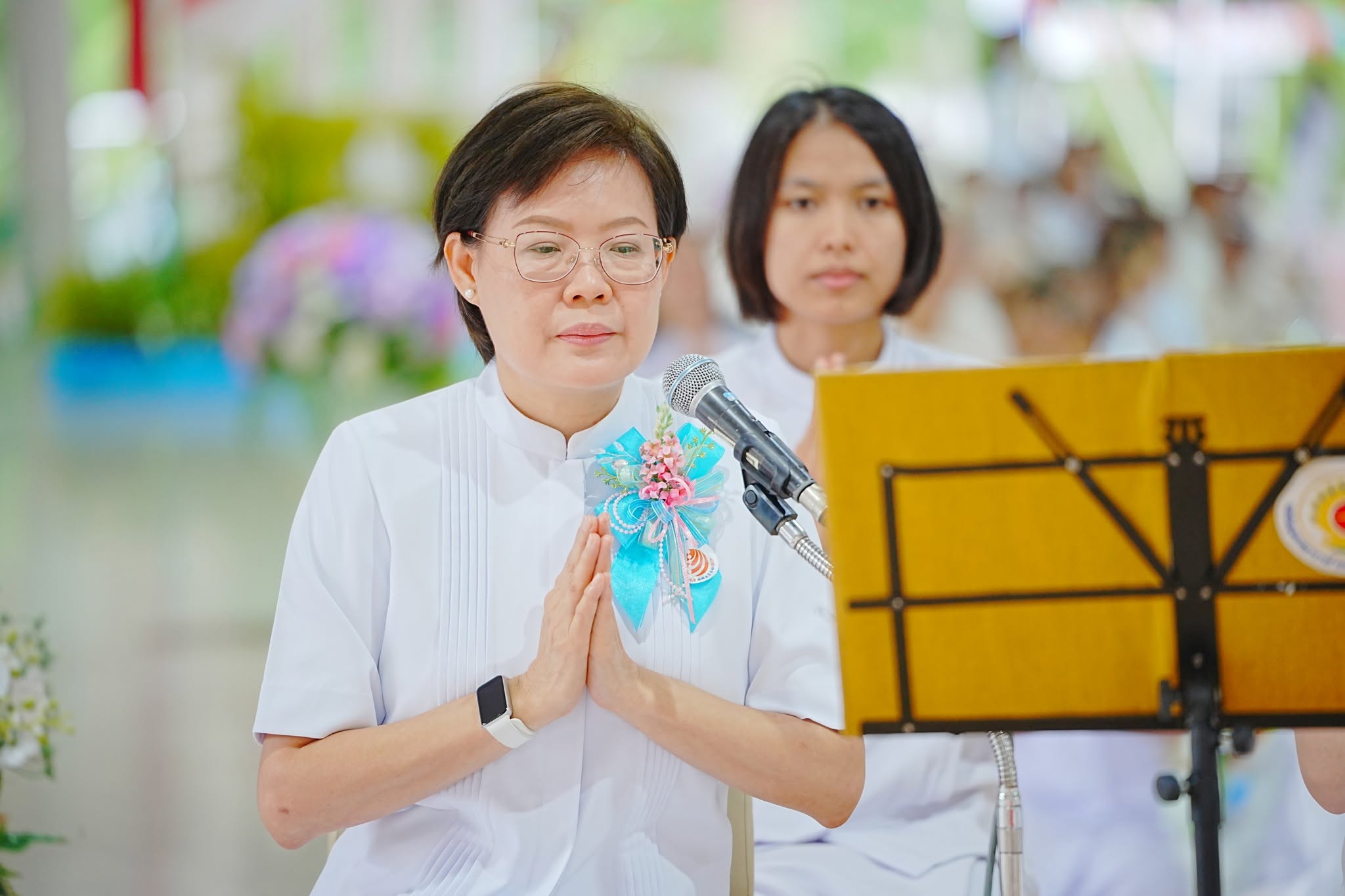 พิธีตักบาตรฉลองพระใหม่ IDOP ภาคภาษาจีน รุ่นที่ 21