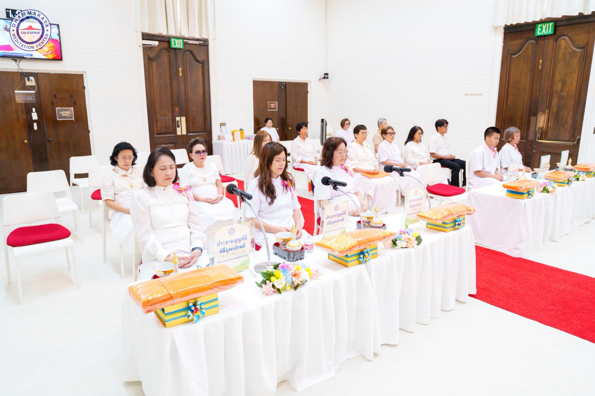 วัดพระธรรมกายแคลิฟอร์เนีย จัดพิธีบุพเปตพลี