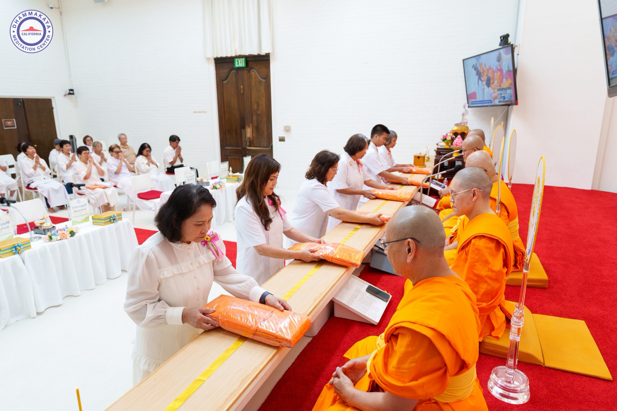 วัดพระธรรมกายแคลิฟอร์เนีย จัดพิธีบุพเปตพลี