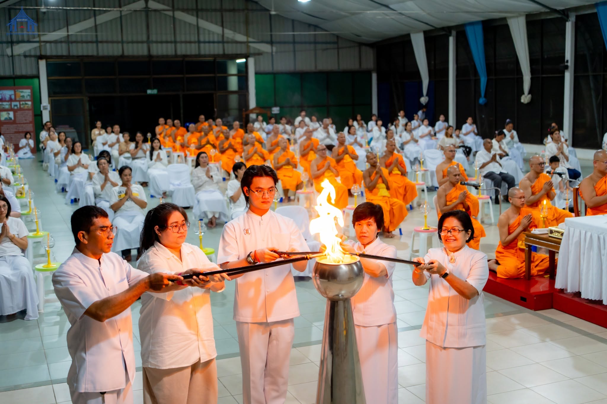 ธุดงคสถานล้านนา จัดงานบุญวันอาสาฬหบูชา