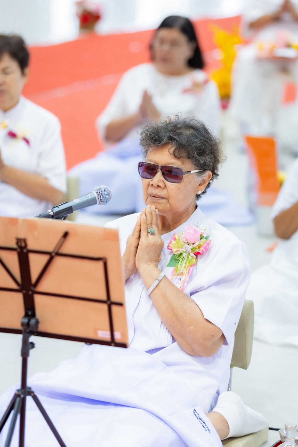 ศูนย์ปฏิบัติธรรมสมุทรปราการ จัดพิธีทอดผ้าบำรุงศูนย์ พิธีถวายเทียนพรรษา และผ้าอาบน้ำฝน