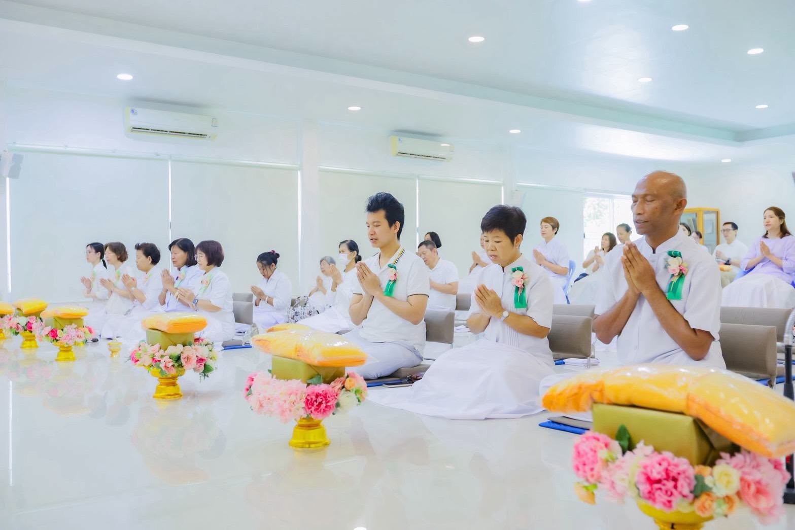 ศูนย์อบรมเยาวชนลาดหลุมแก้ว จัดคอร์สปฏิบัติธรรม สมาธิเติมสุข รุ่นที่ 45